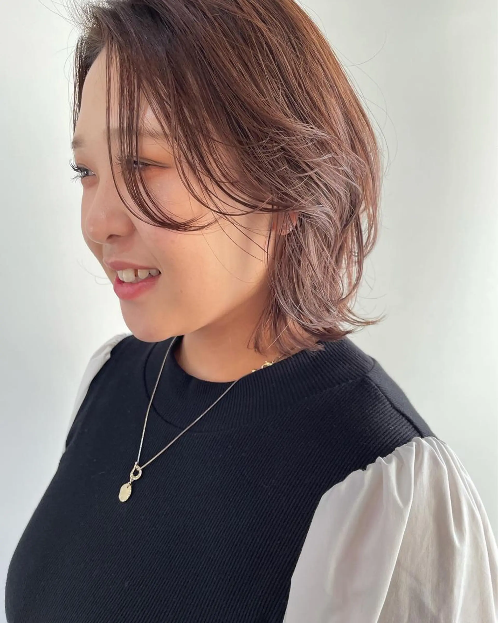 ショート カラー silo所属・silo MOKA 顔周りカット🦦のヘアスタイル