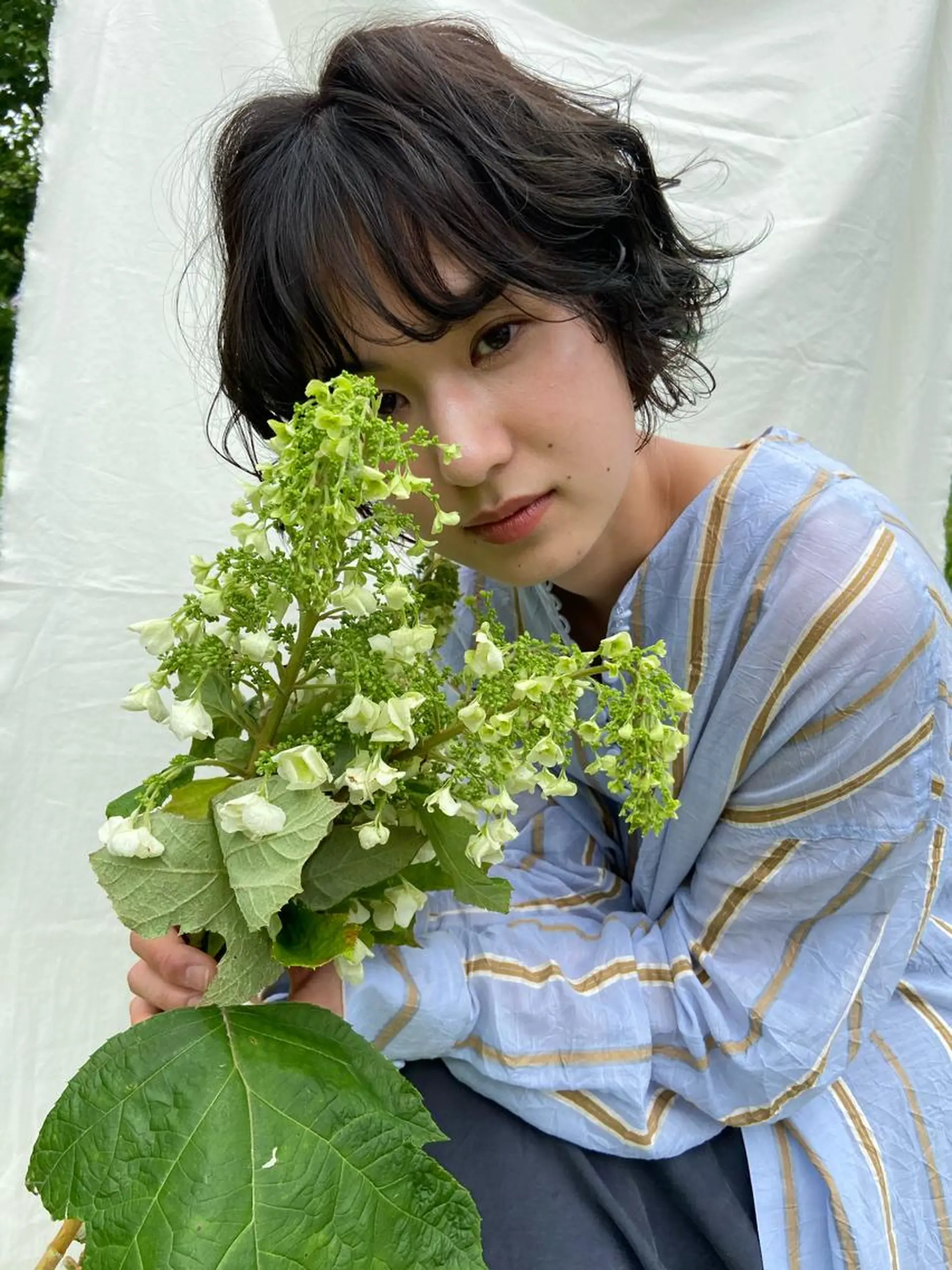 ショート パーマ ショートボブ ボブ ショートヘア Hair Musee   柱店所属・topstylist 吉住 早織のヘアスタイル