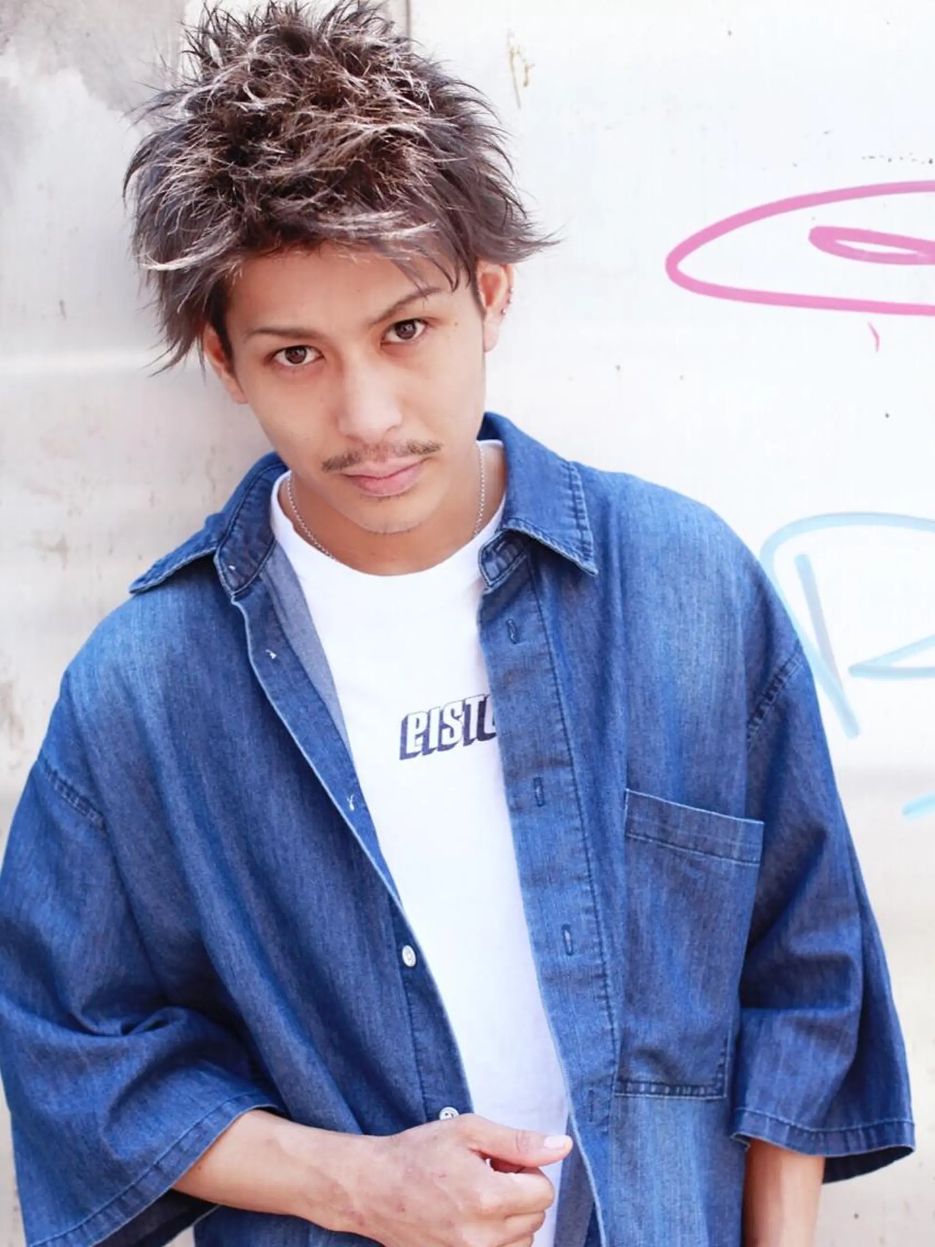 ショート カラー メンズ famille所属・famille ファミーユのヘアスタイル