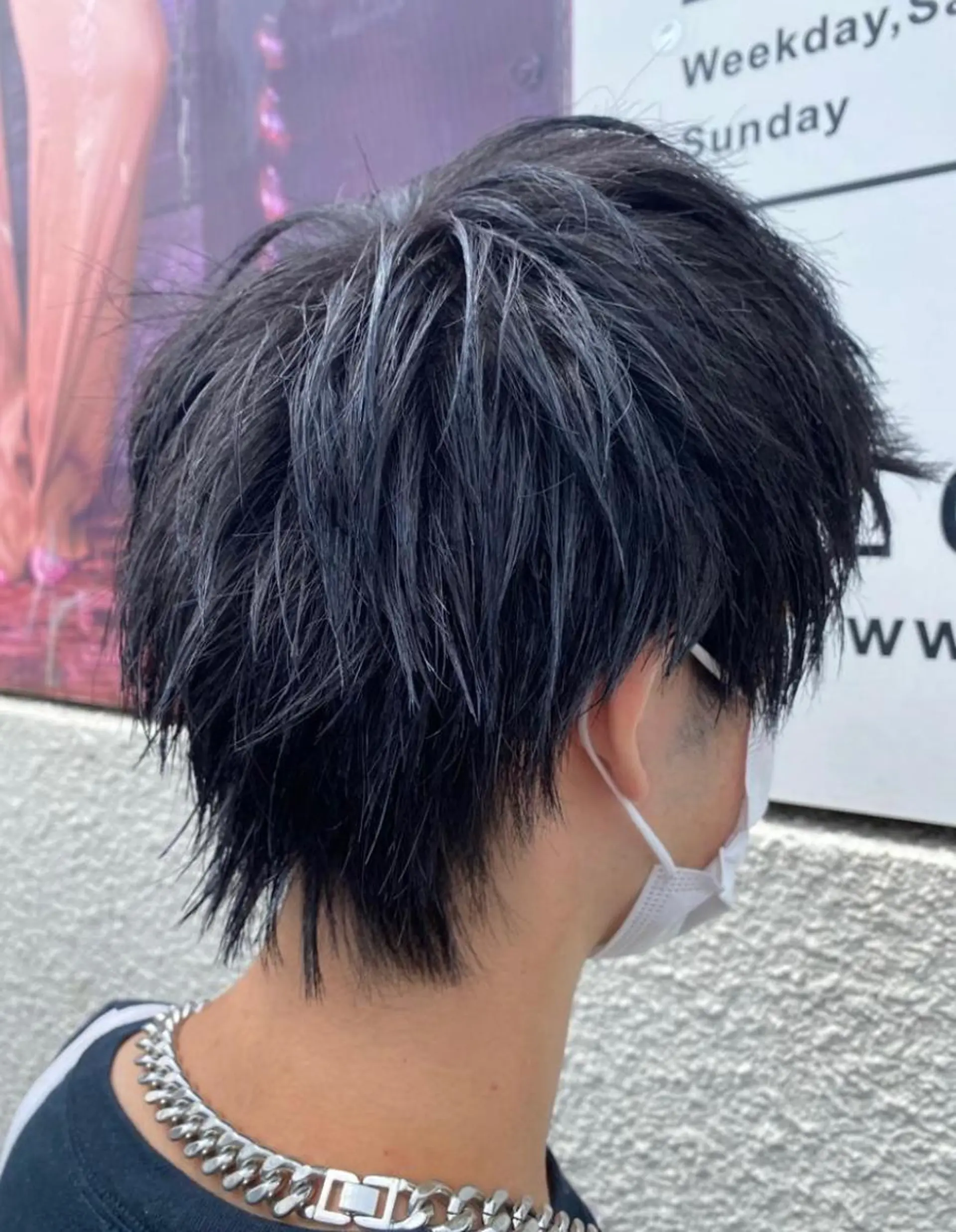 ショート カラー ヘアアレンジ メンズ niconail 千歳烏山店所属・niconail 🧣ayu 📍烏山のネイルデザイン