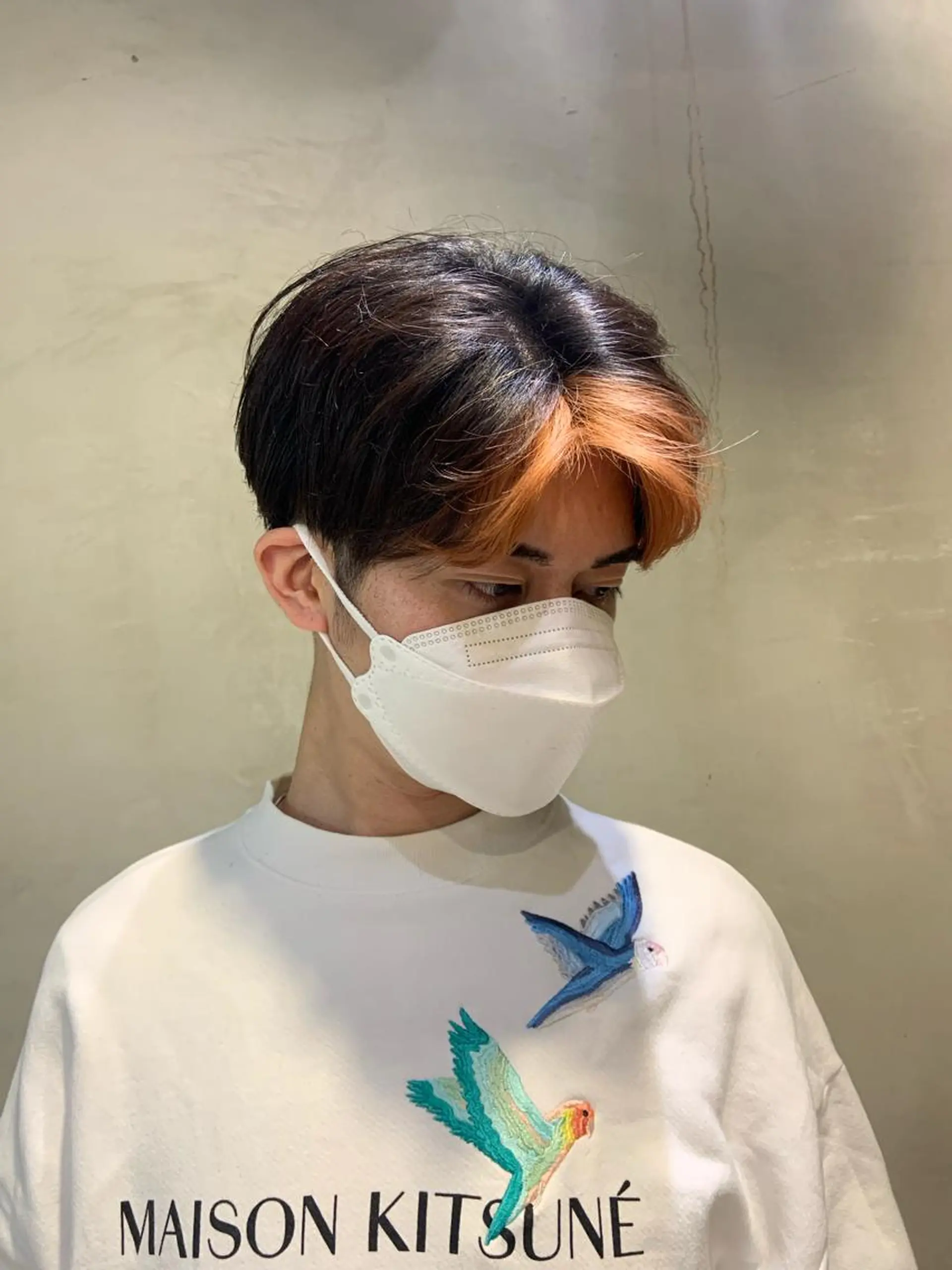 カラー メンズ ミストバング  フェイスフレーミング カット ヘアカラー トリートメント DX所属・✨メンズスタイル✨ Daiのヘアスタイル