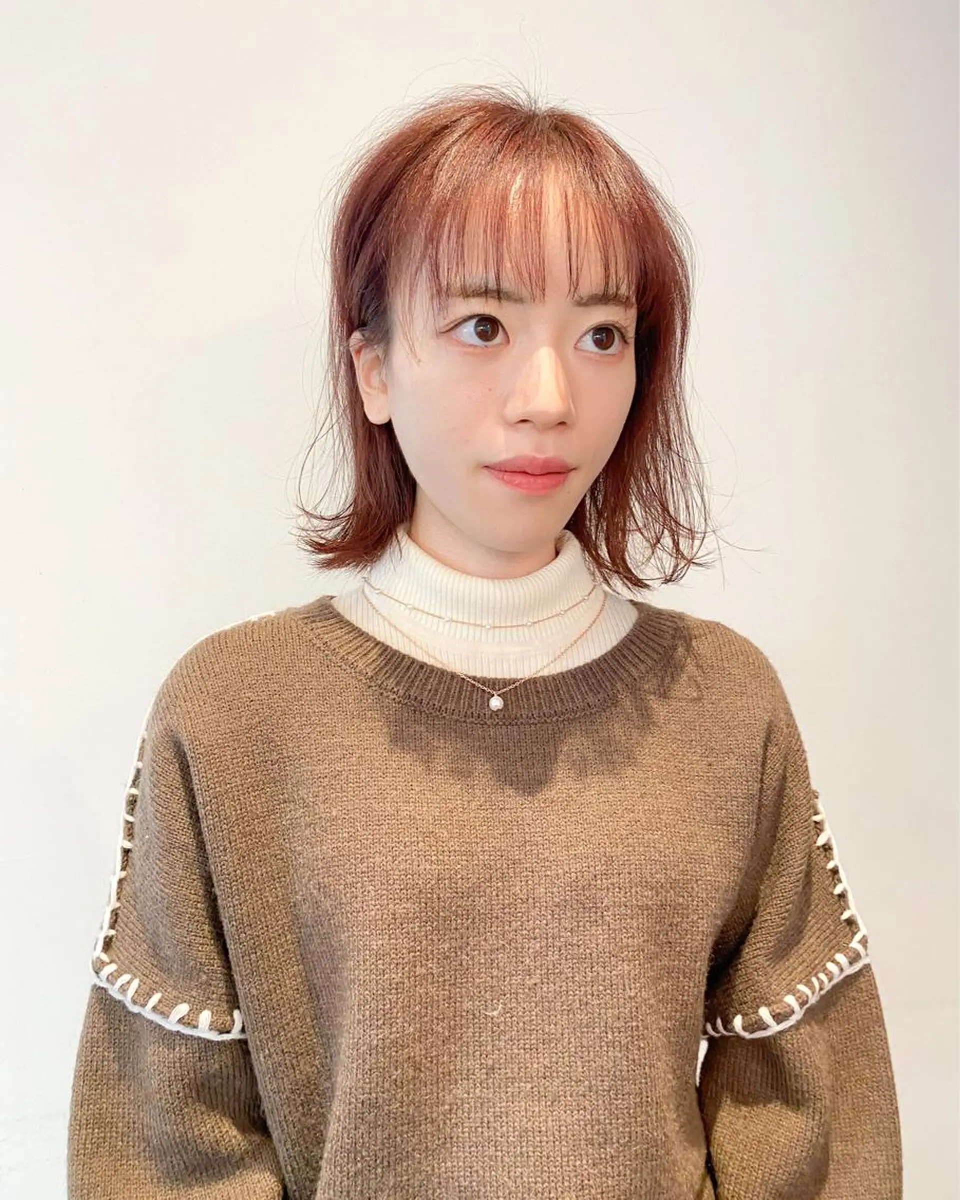 ミディアム カラー ヘアアレンジ Nancy所属・束感まつげ❤︎ あみのマツエク・マツパデザイン