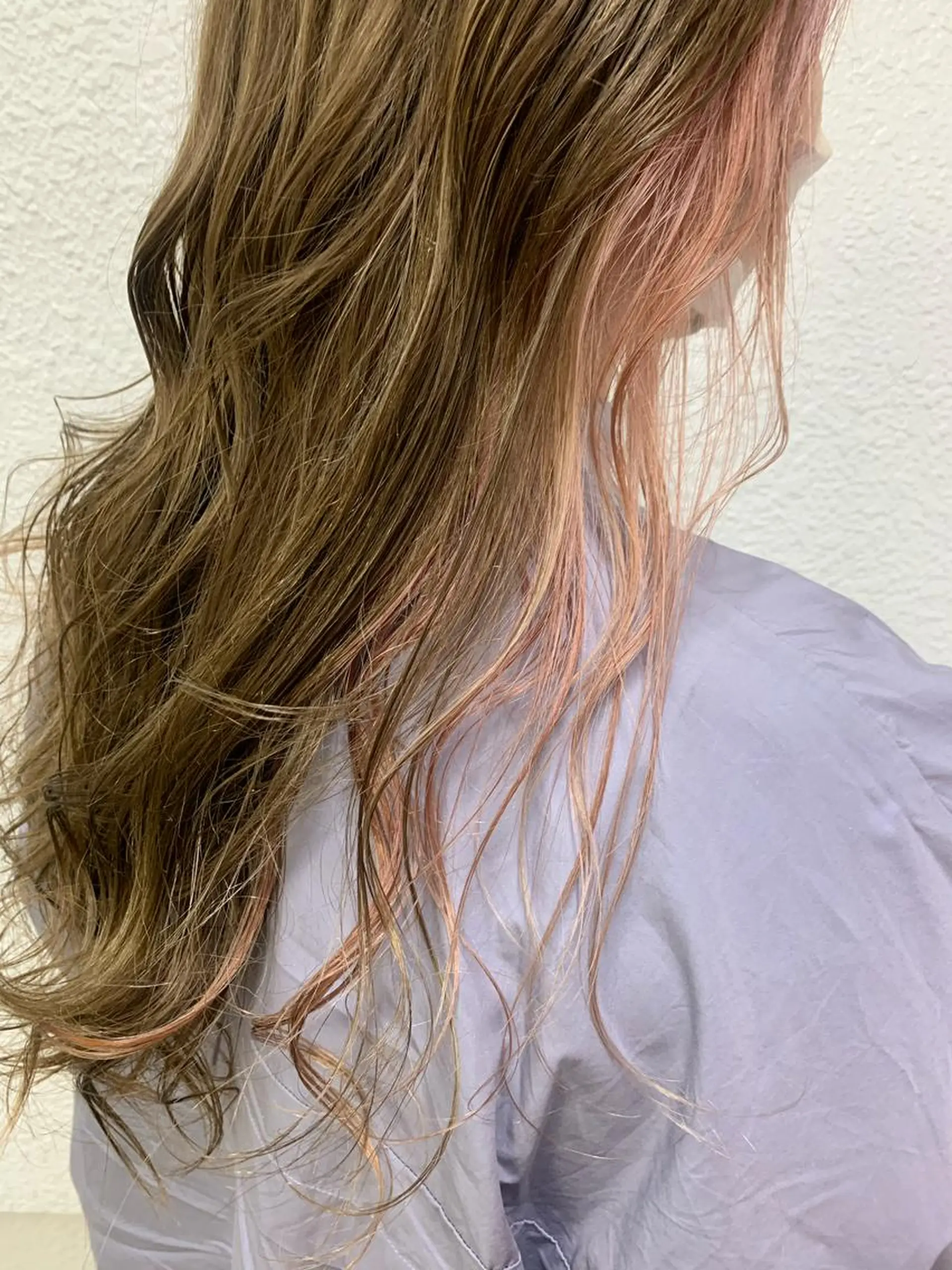 ロング 🧨ブリーチー×ボブ レイヤー💎じゅえるのヘアスタイル