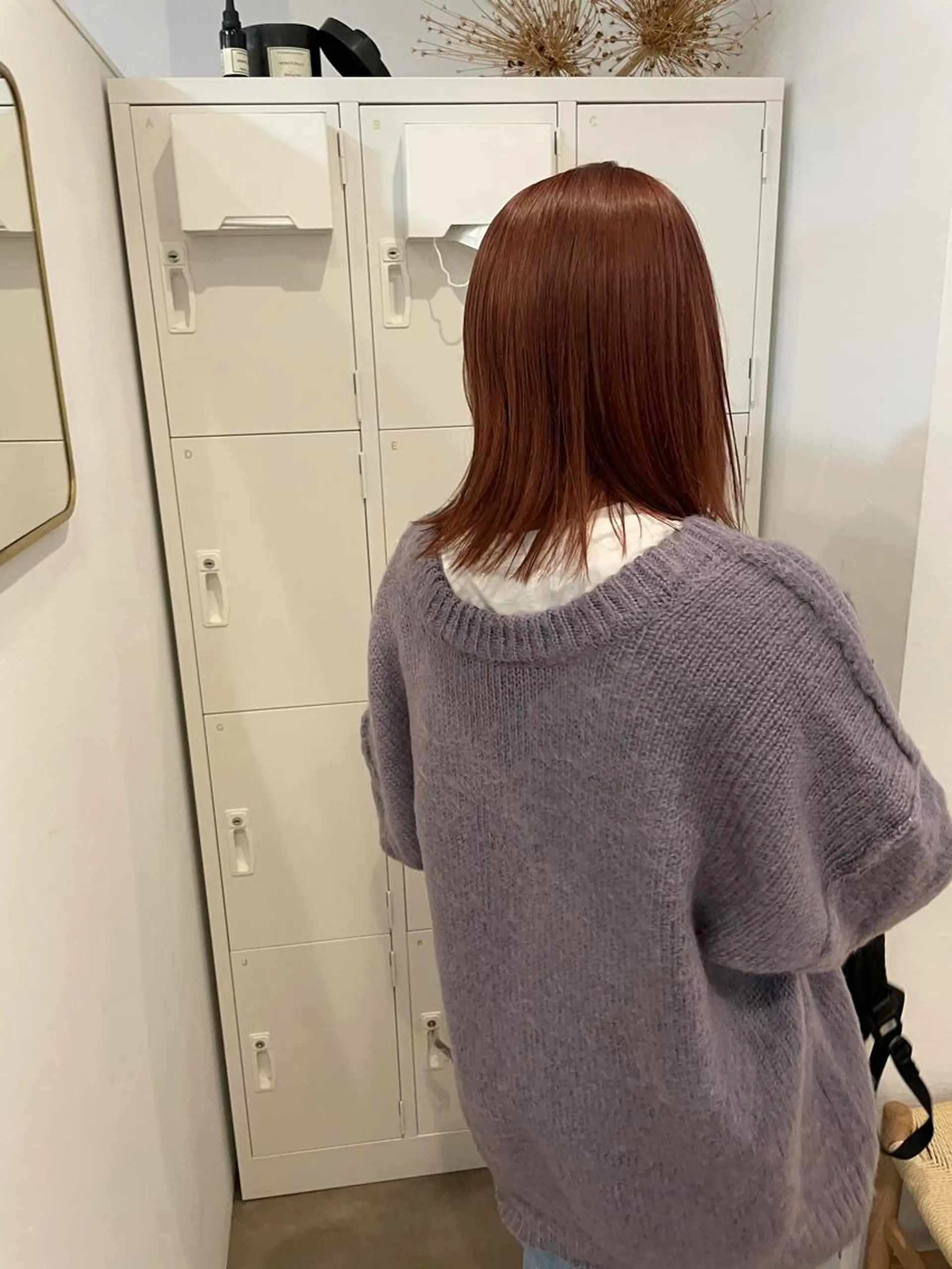 カラー 大迫 江梨のヘアスタイル