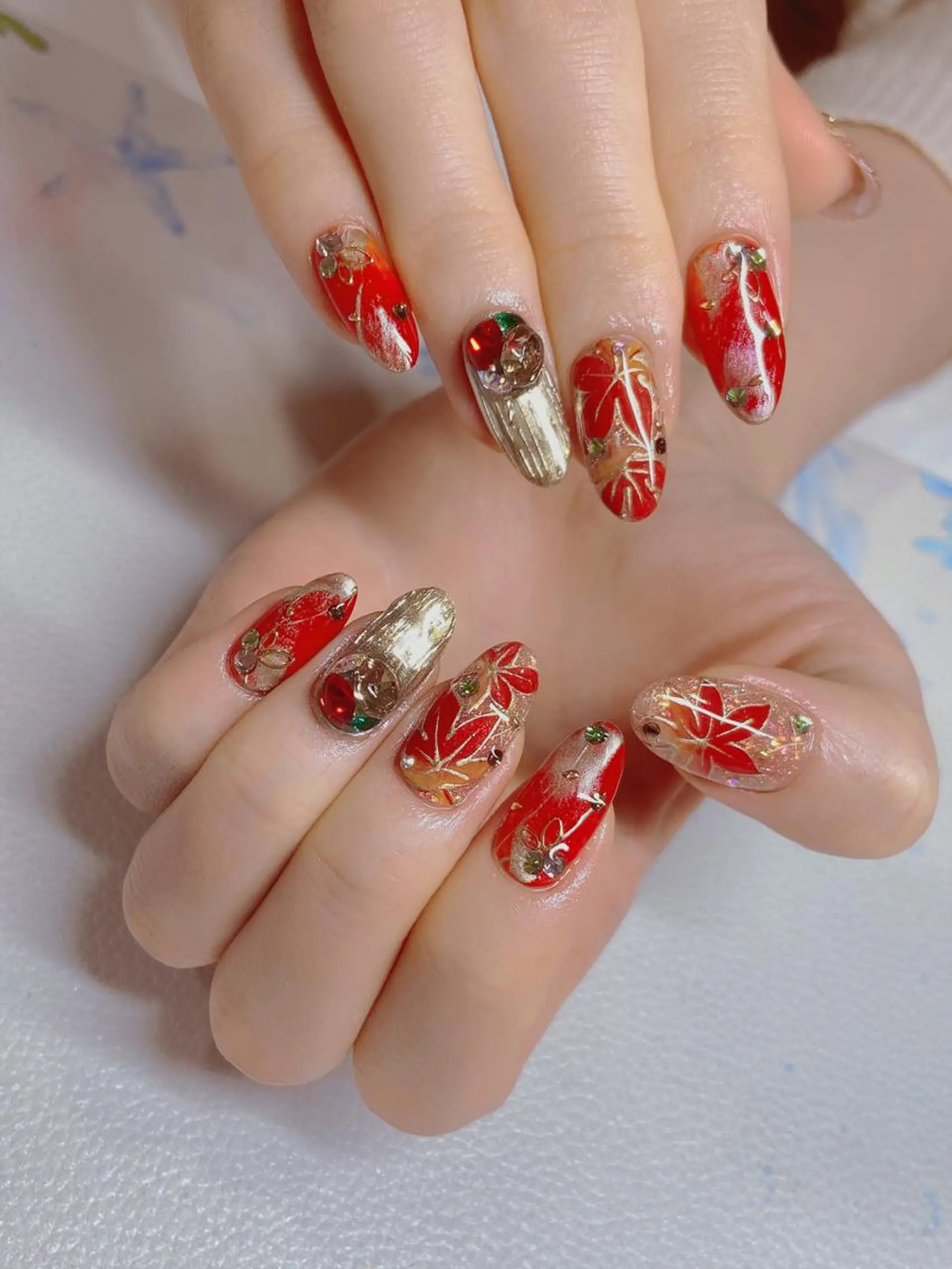 ネイル 長さだし専門店 M2　rikaのネイルデザイン