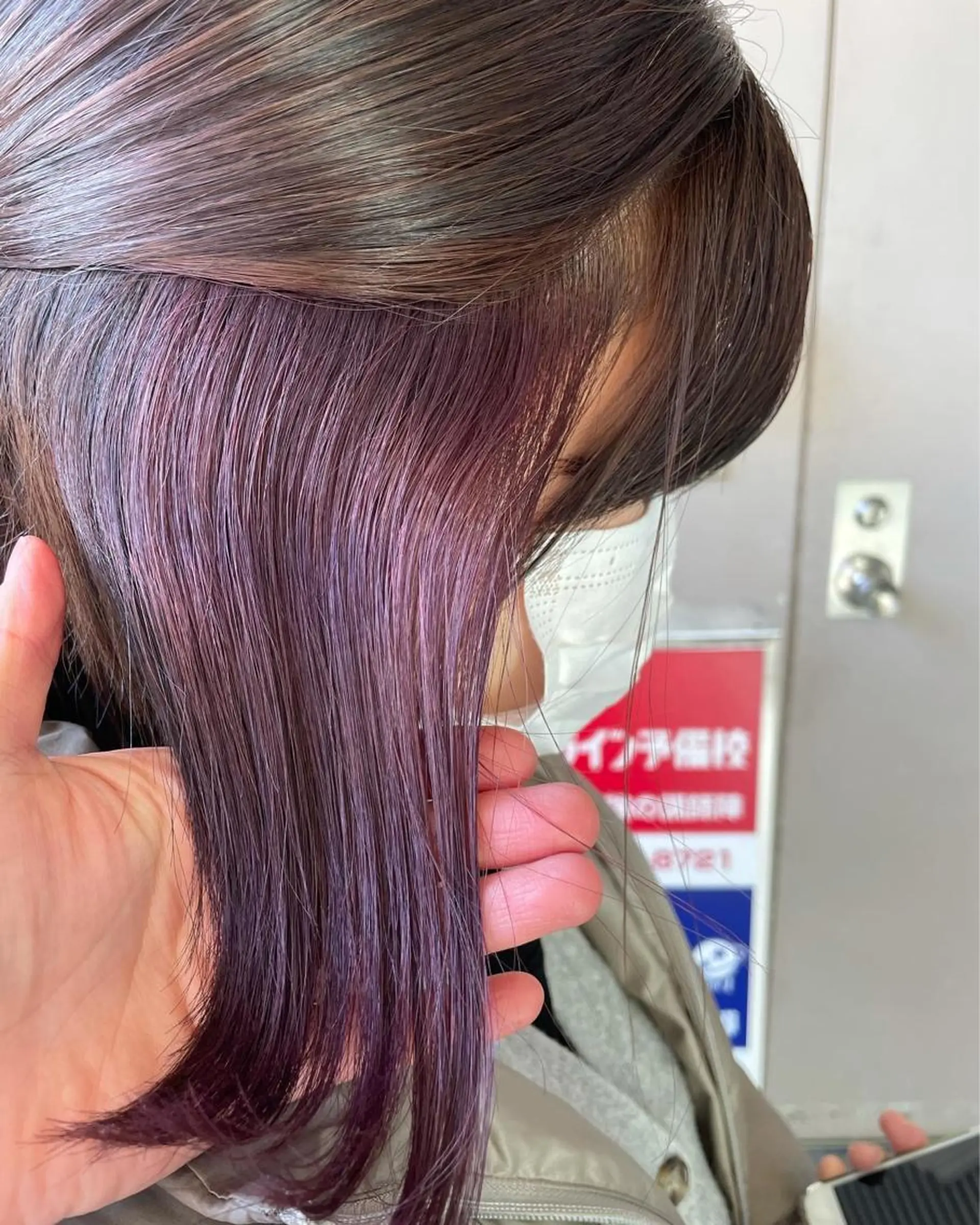 ミディアム カラー 天王寺/阿倍野 tocca rieのヘアスタイル