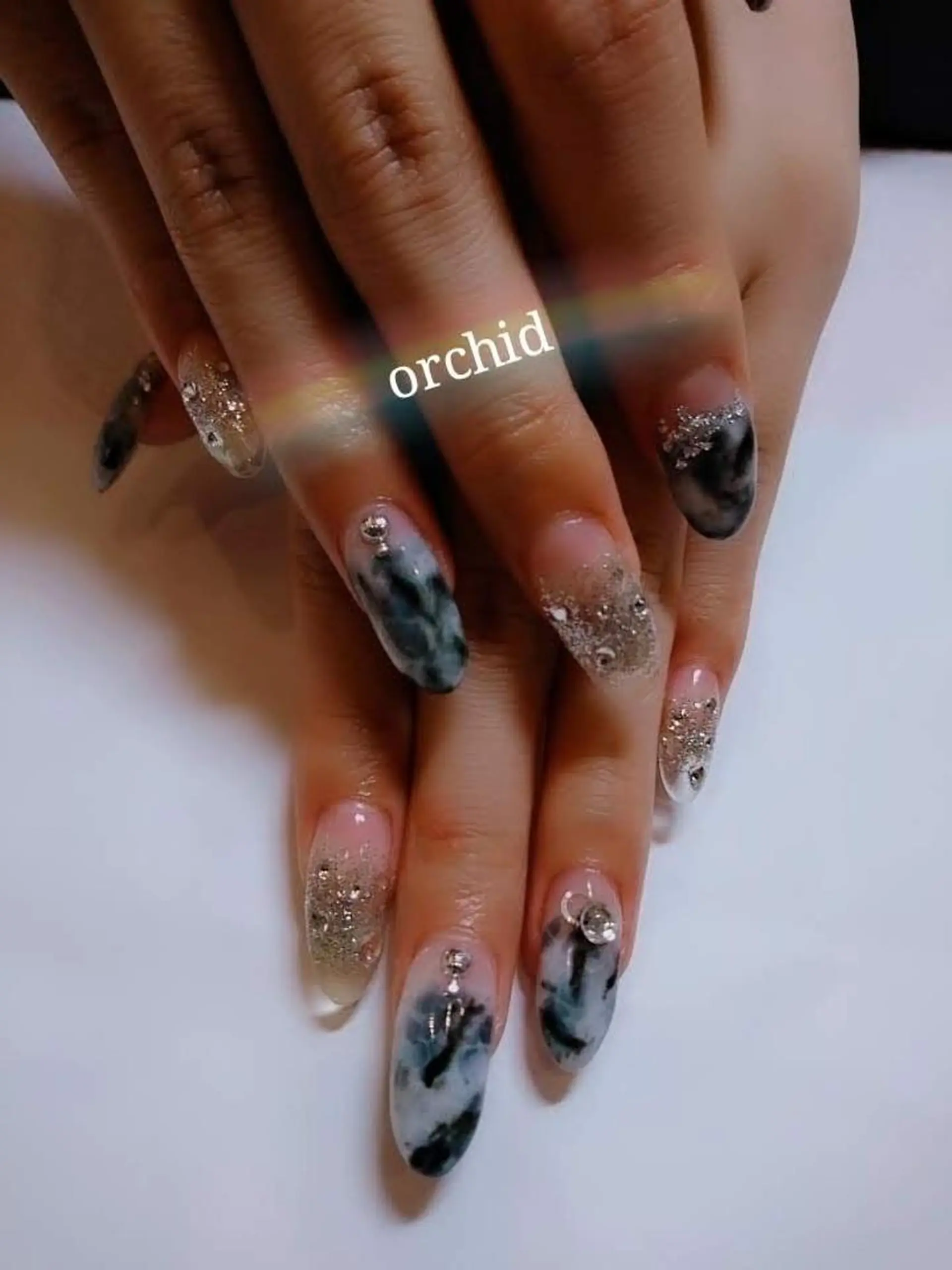 ネイル orchid ♡オーキッドのネイルデザイン