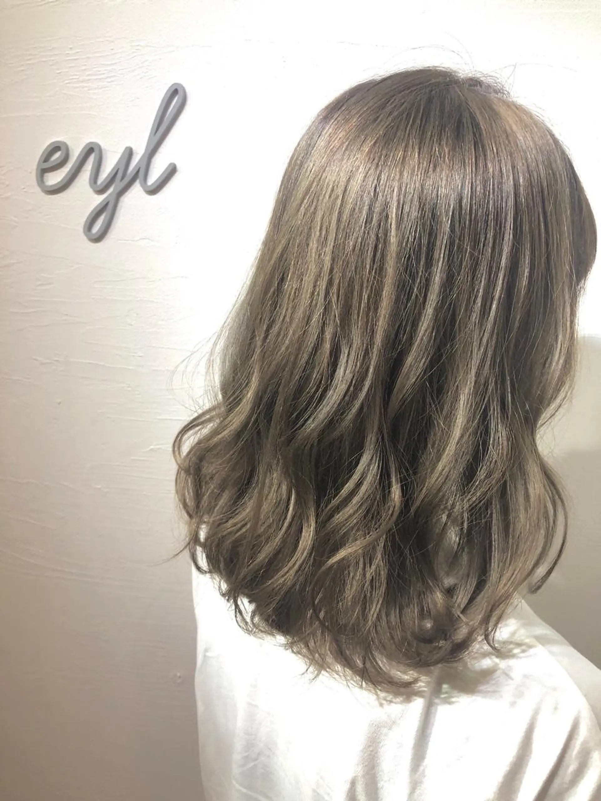 セミロング カラー ヘアカラー トリートメント eyl ~ｴｲﾙ~所属・赤味消し髪質改善特化 🫧eyl西梅田🫧のヘアスタイル