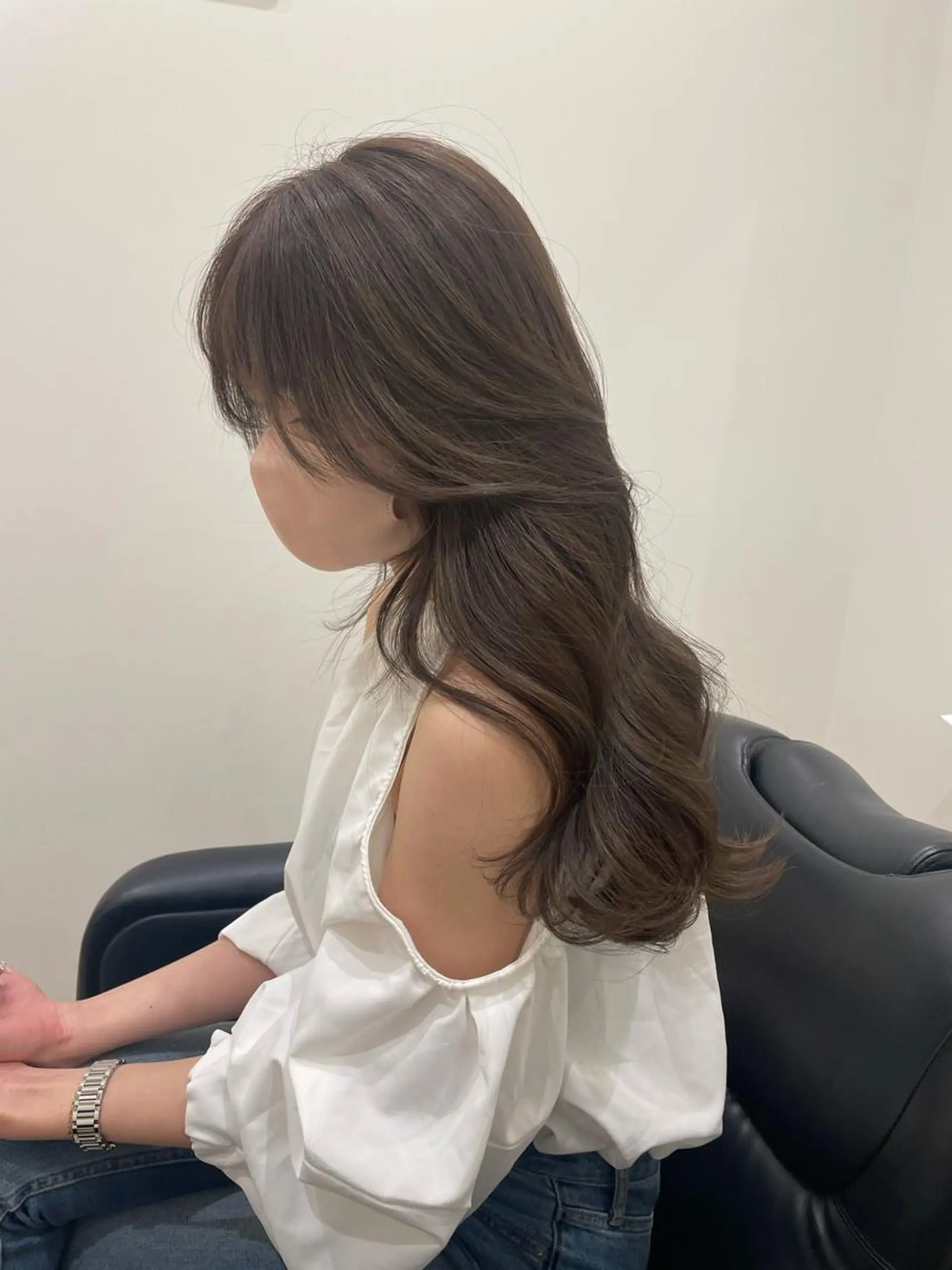 ミディアム 店長/藤原 季矢のヘアスタイル