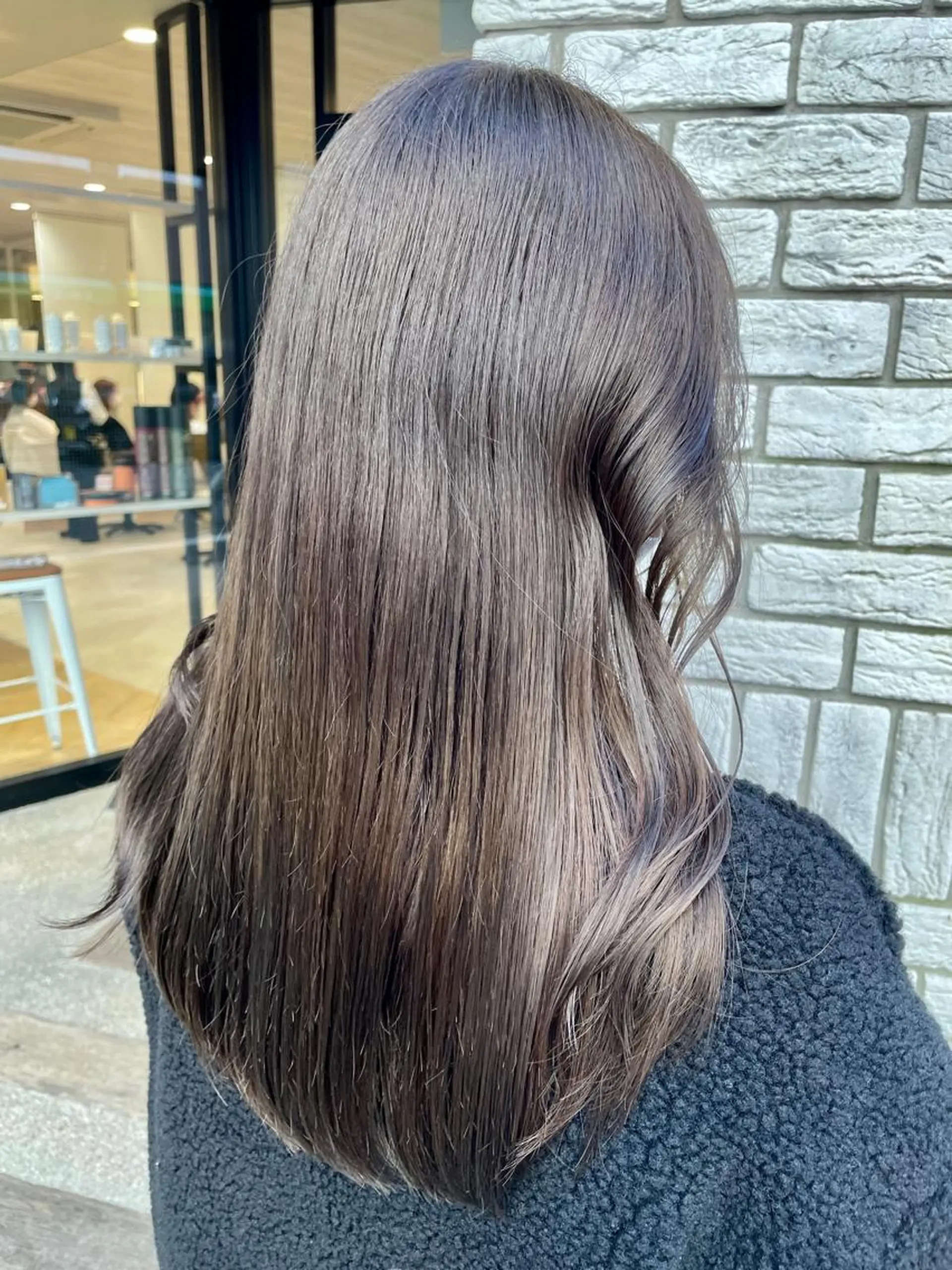 ロング カラー ベージュカラー シアーベージュ カラー/レイヤー/ 髪質改善/PAAQのヘアスタイル