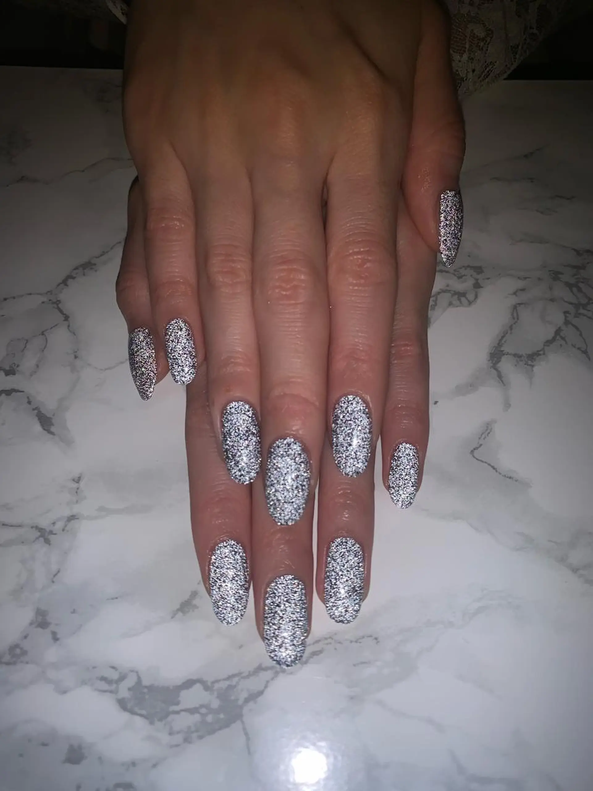 ネイル はな💎ネイル ワンホン、長さ出しのネイルデザイン