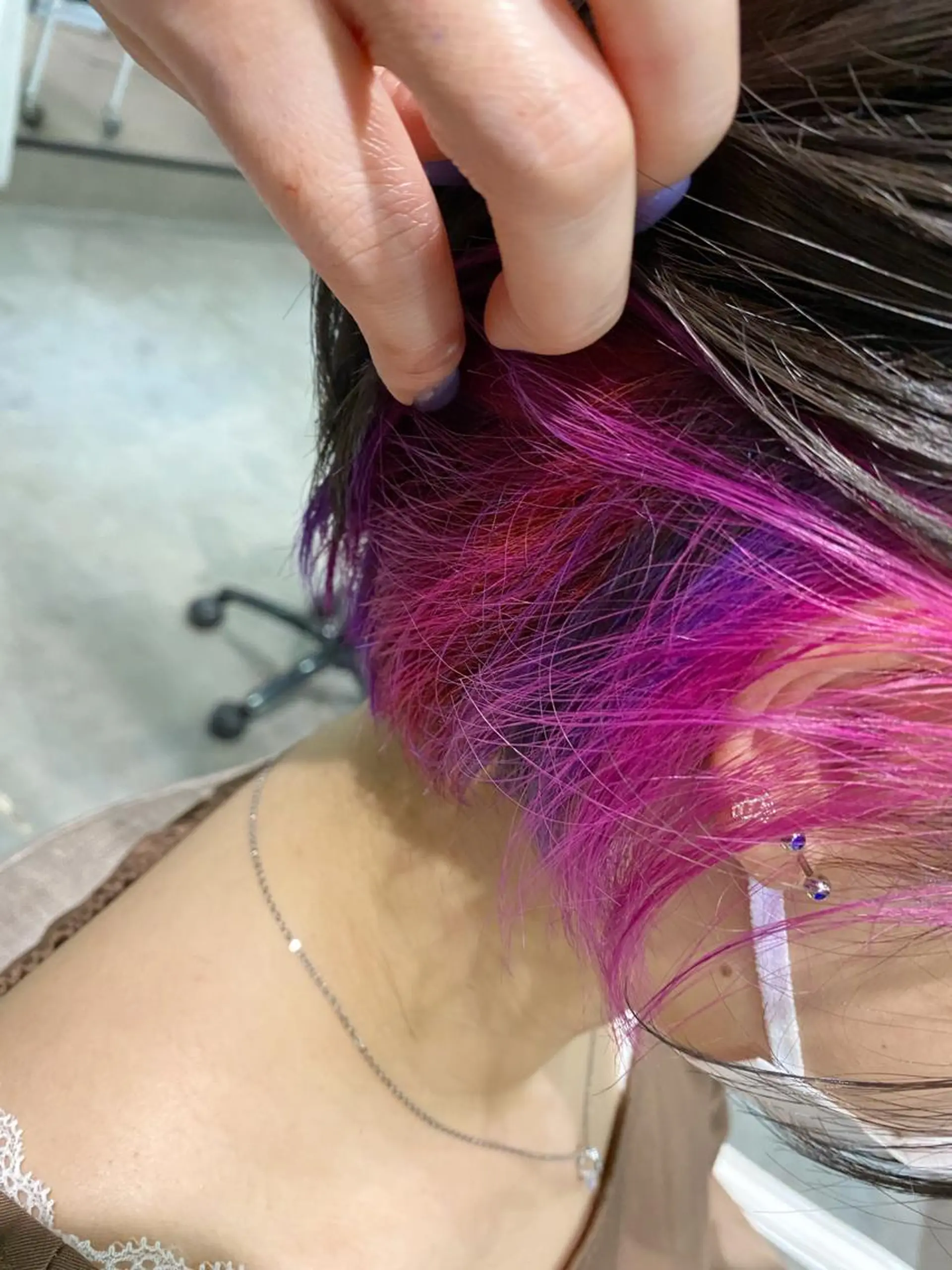 ミディアム カラー 指名支持率NO.1 スタイリストのヘアスタイル