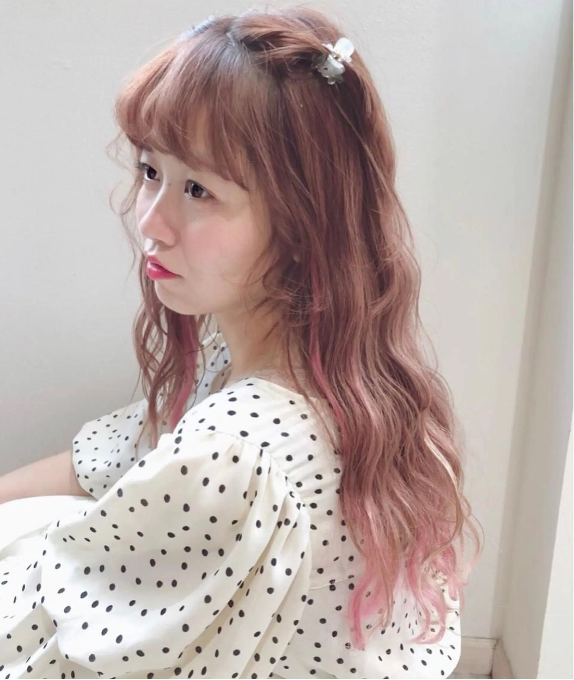 セミロング HAUS 片山みほのヘアスタイル