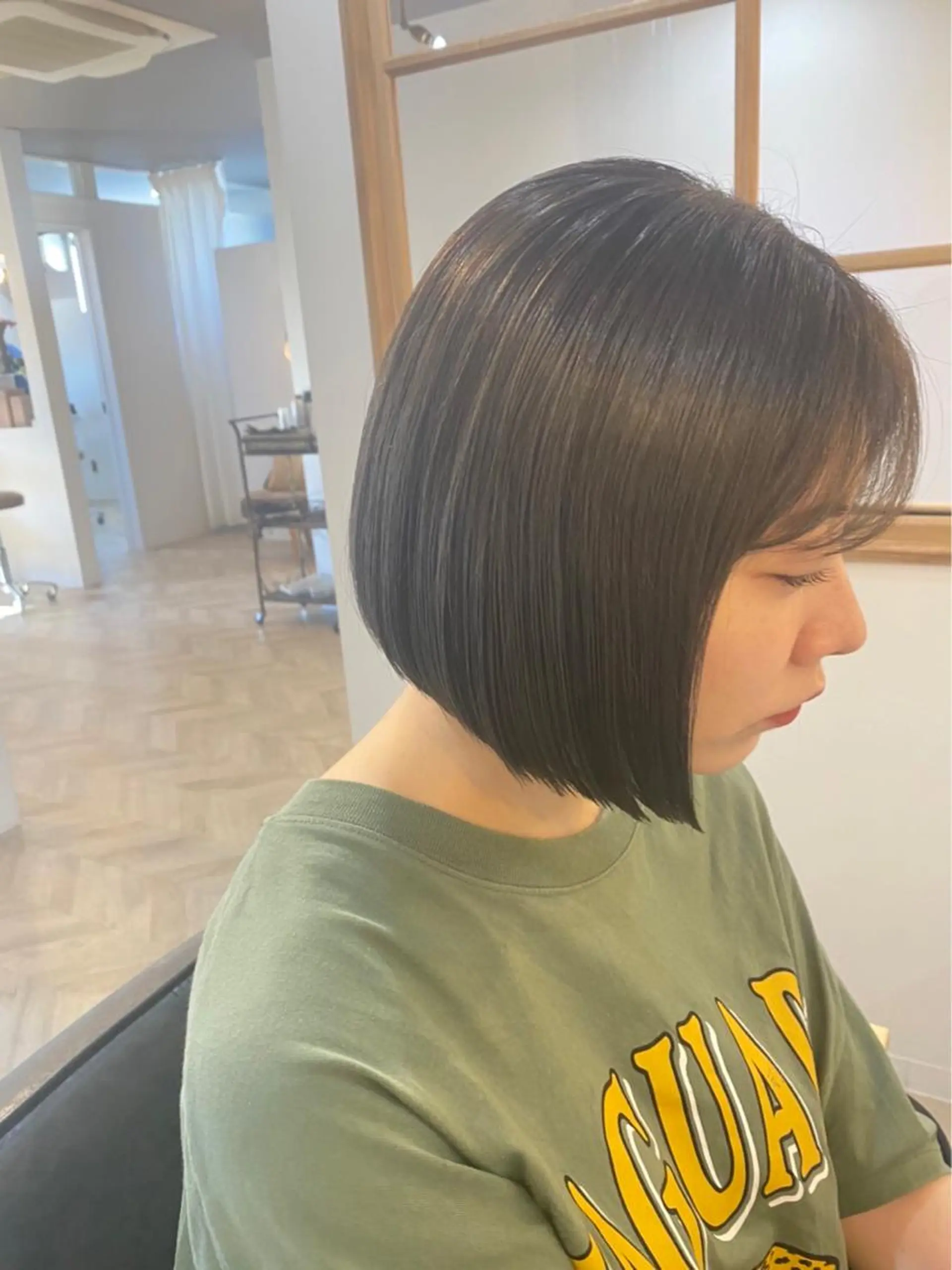 ショート ボブ PACE所属・ayumi ／透明感カラーのヘアスタイル