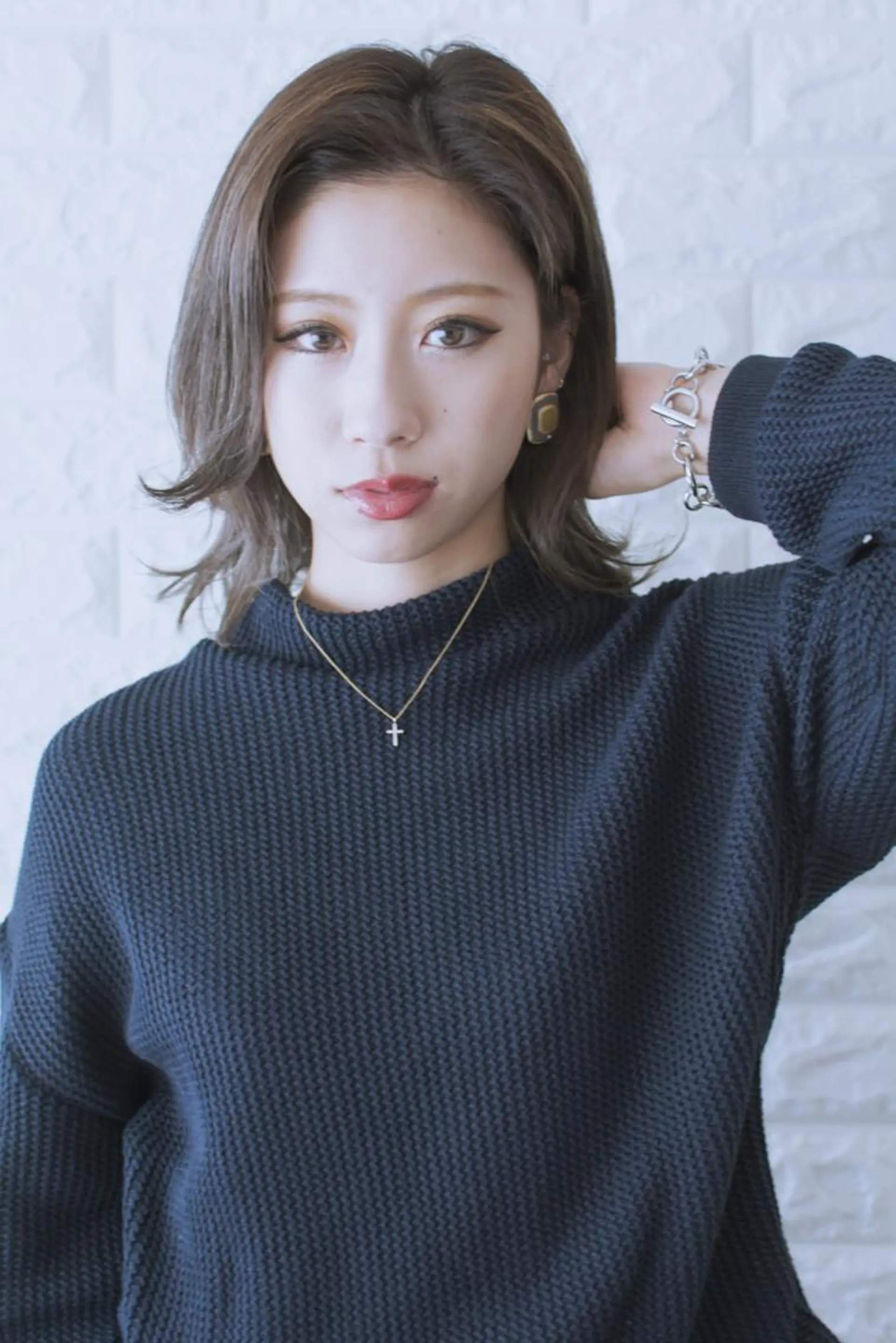 ミディアム カラー ショートボブ ベージュカラー ブルーカラー ブルージュ グレージュ カット ヘアカラー トリートメント 斉藤 正敏のその他イメージ