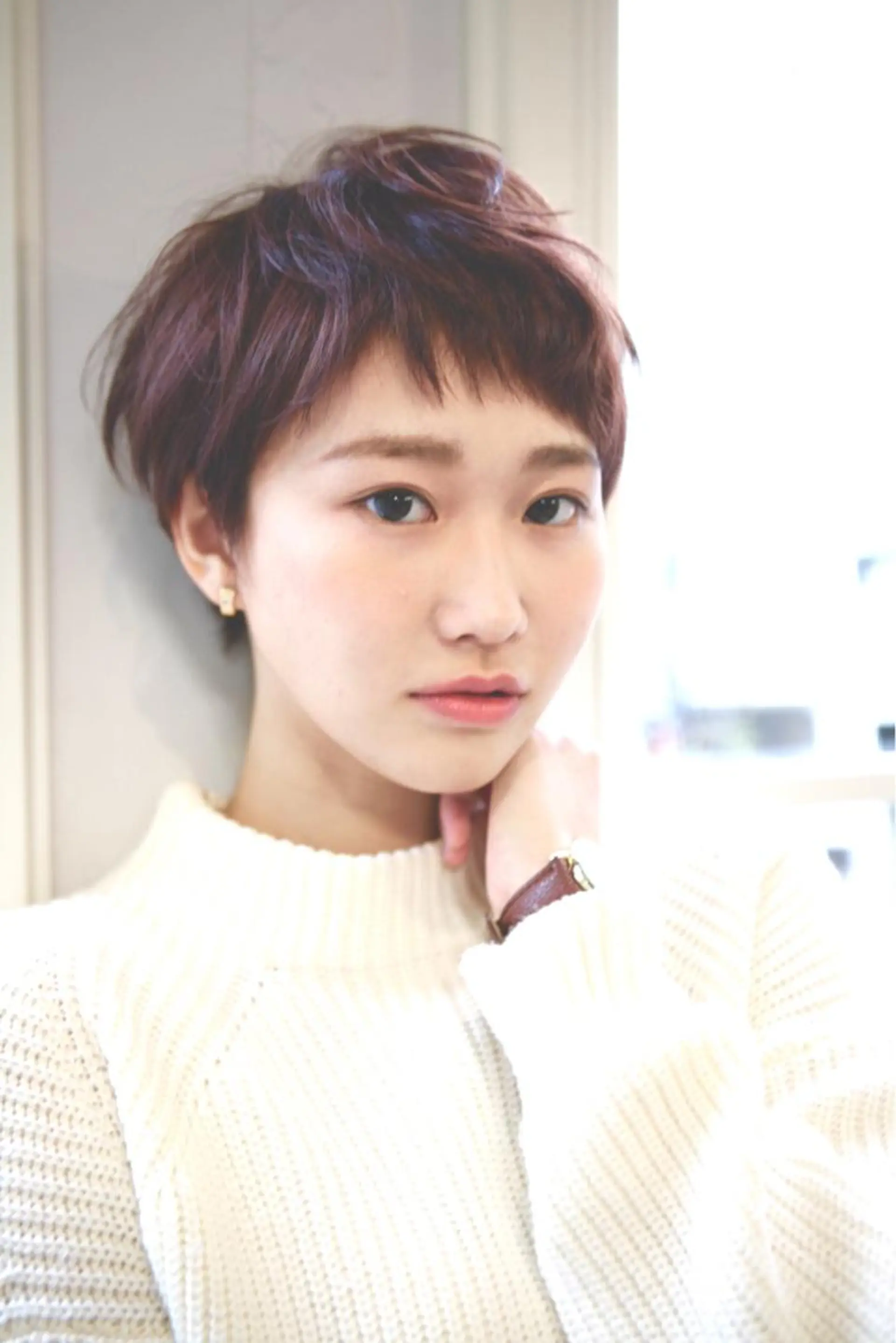 ショート カラー ショートヘア 渡辺 裕輔のヘアスタイル