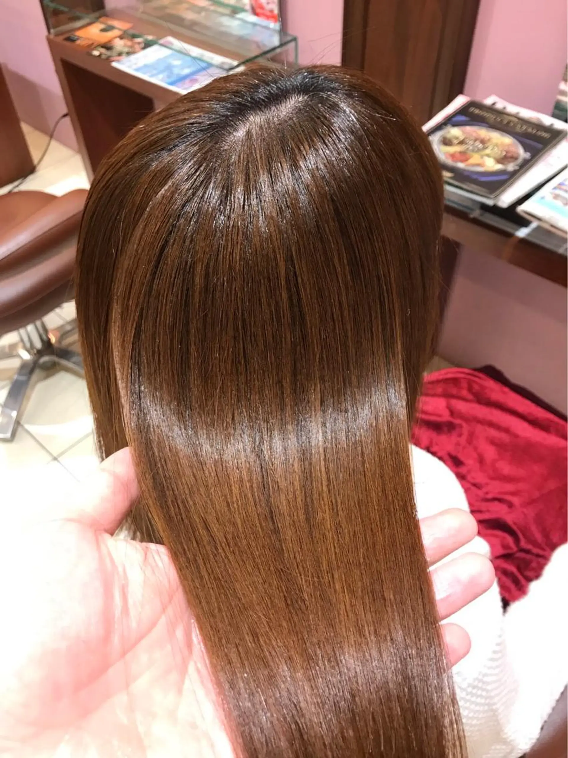 ロング カラー イルミナカラー 髪質改善 トリートメント 大阪長居🌱野見山 卓也のヘアスタイル