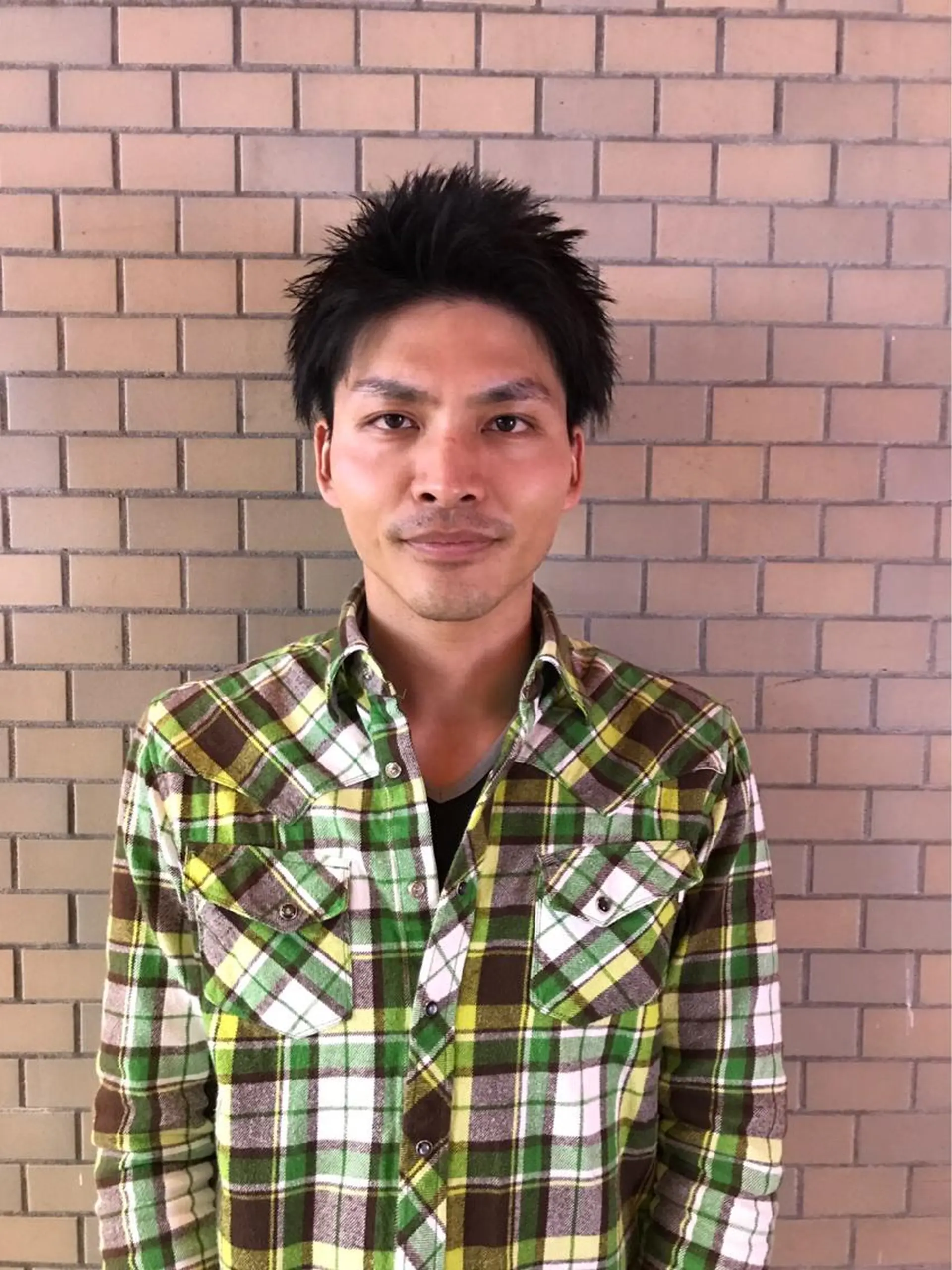 ショート メンズ ハットリ ユウイチのヘアスタイル