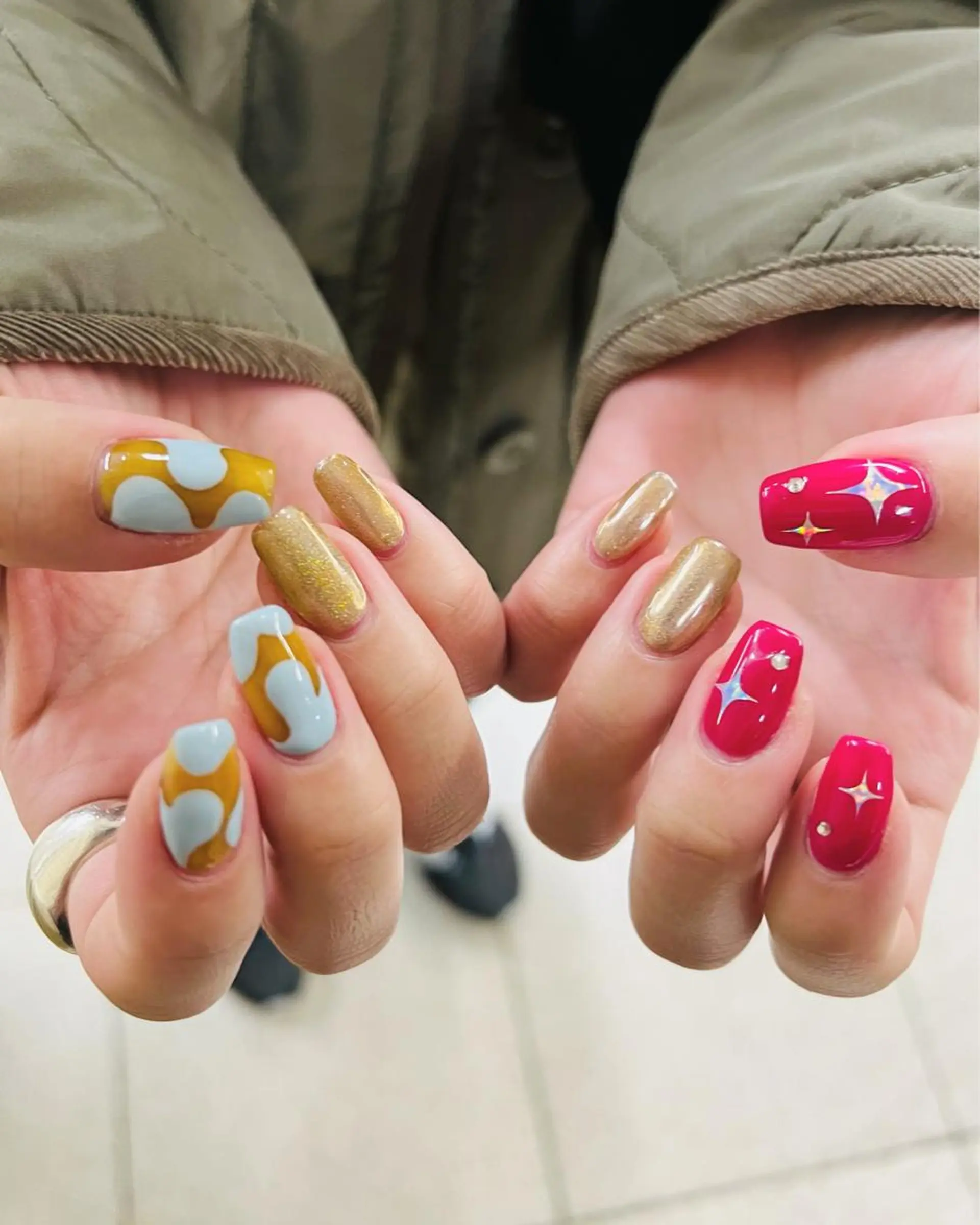 ネイル ハンドネイル OAKたまプラ MiKiのネイルデザイン