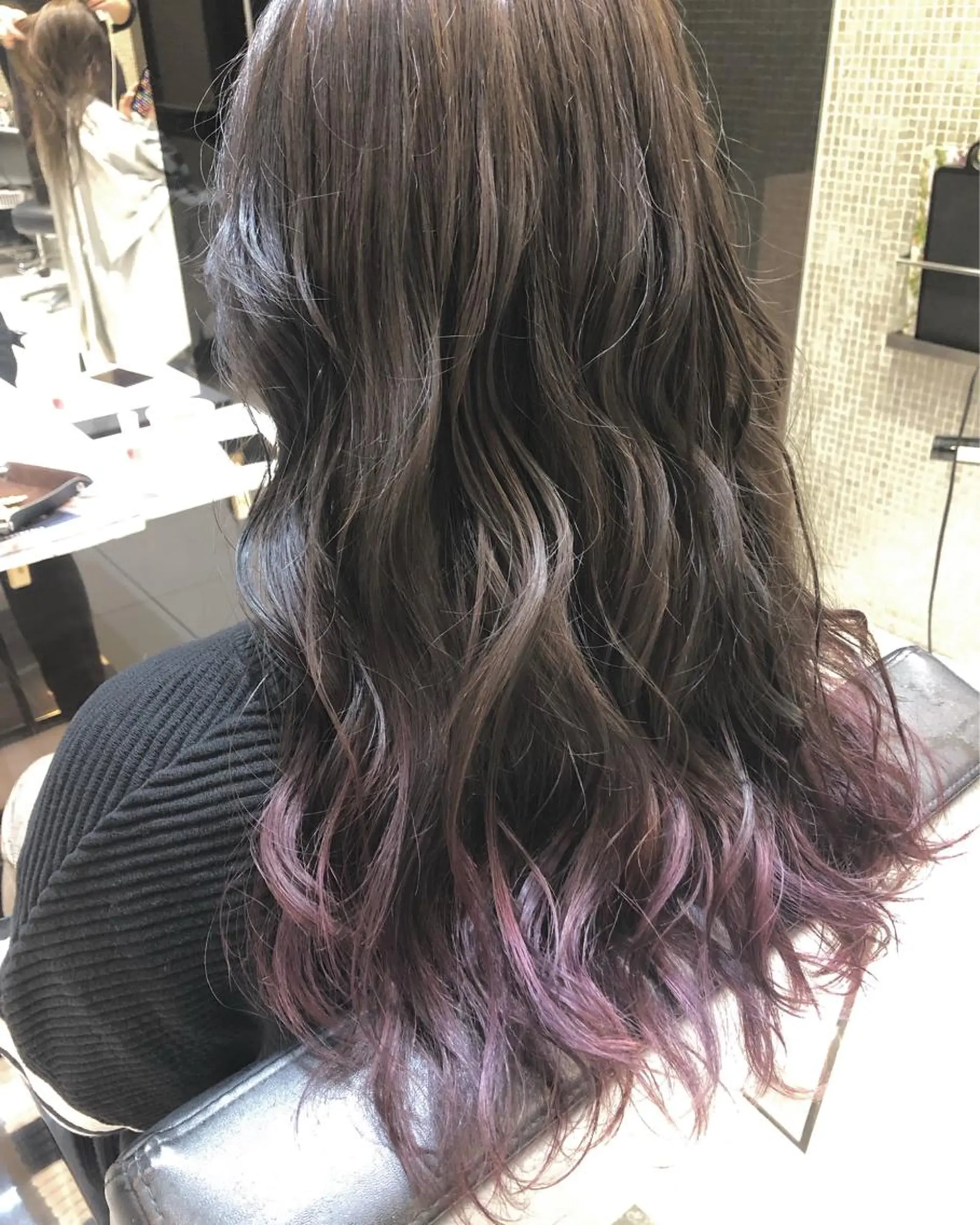 ロング カラー ロング 女性リピ90%🍨 🩷佐藤みずきのヘアスタイル