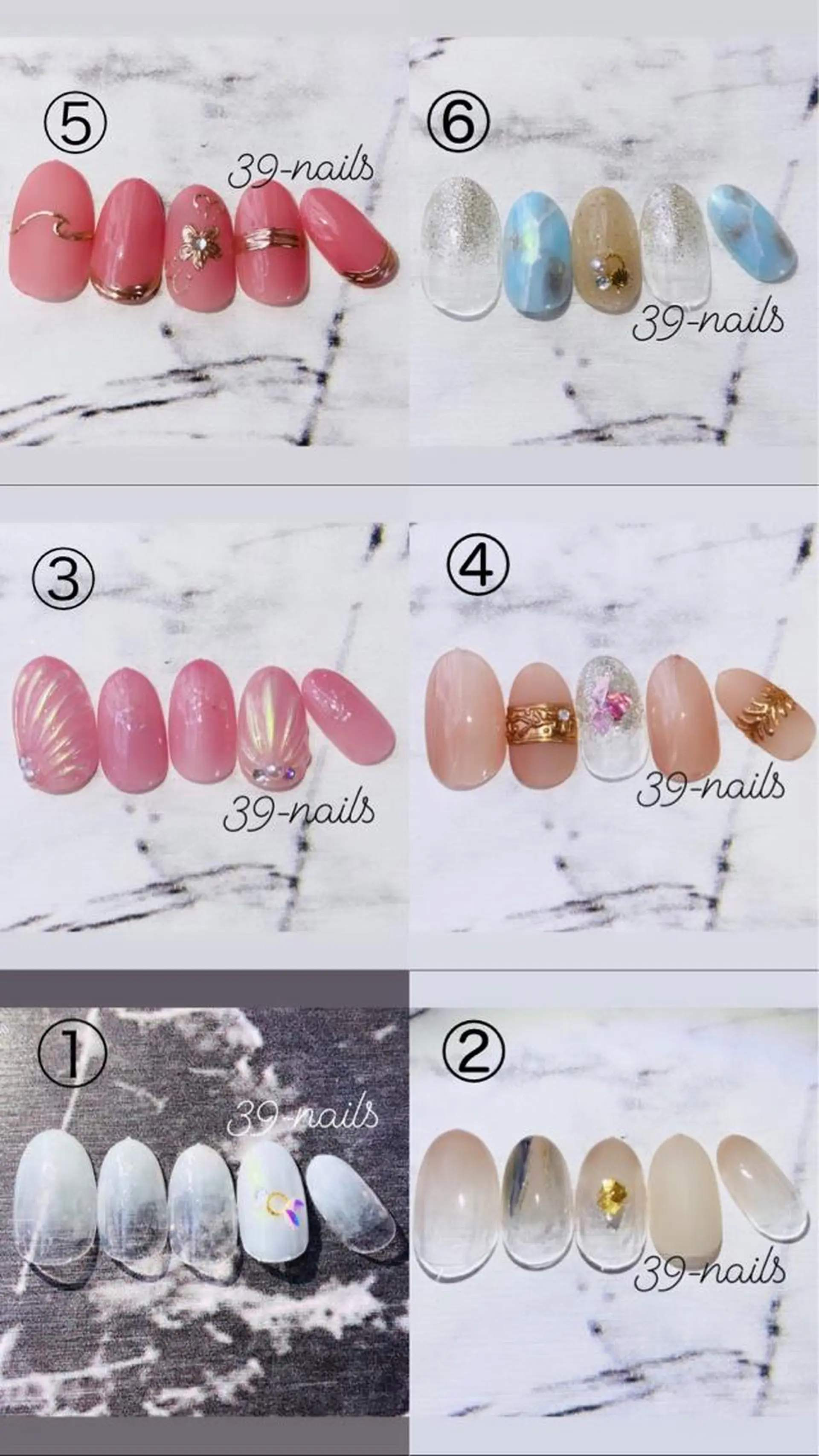 ネイル シンプルネイル 39-nails EharaMikuのネイルデザイン