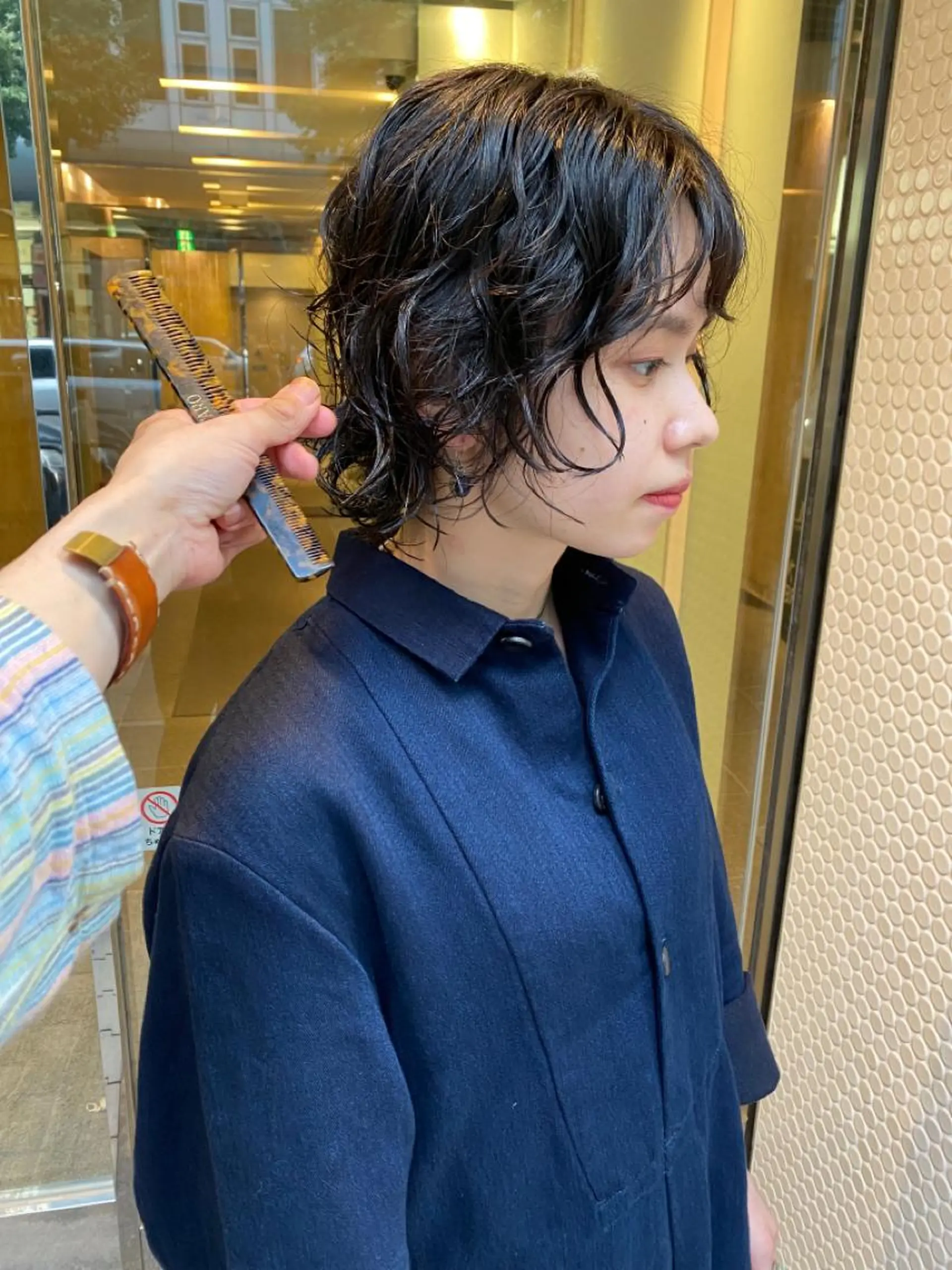 パーマ ナチュラル大人っぽい スタイル　MAORIのヘアスタイル