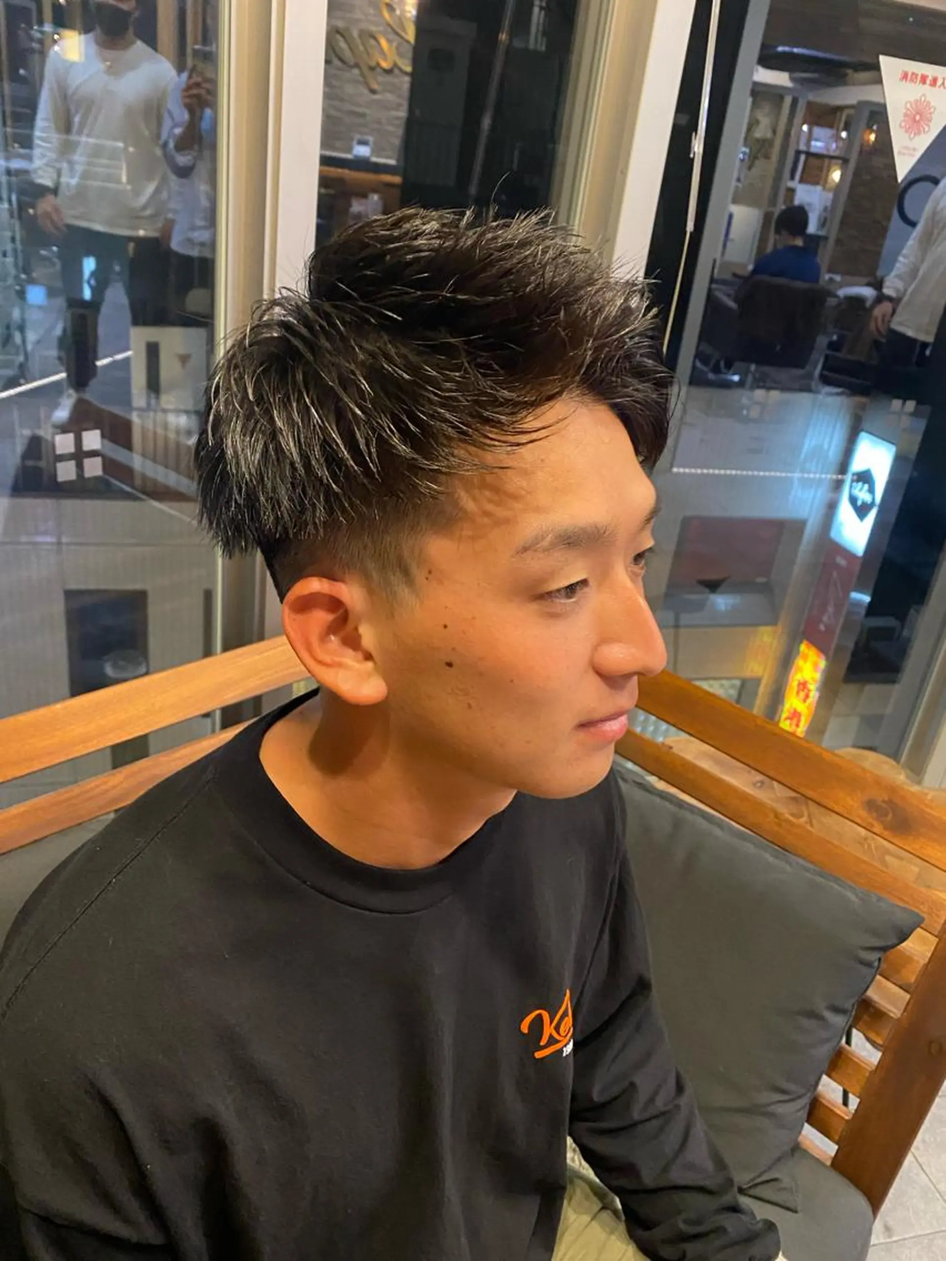 ショート ヘアアレンジ メンズ men'slapis YUTOのヘアスタイル