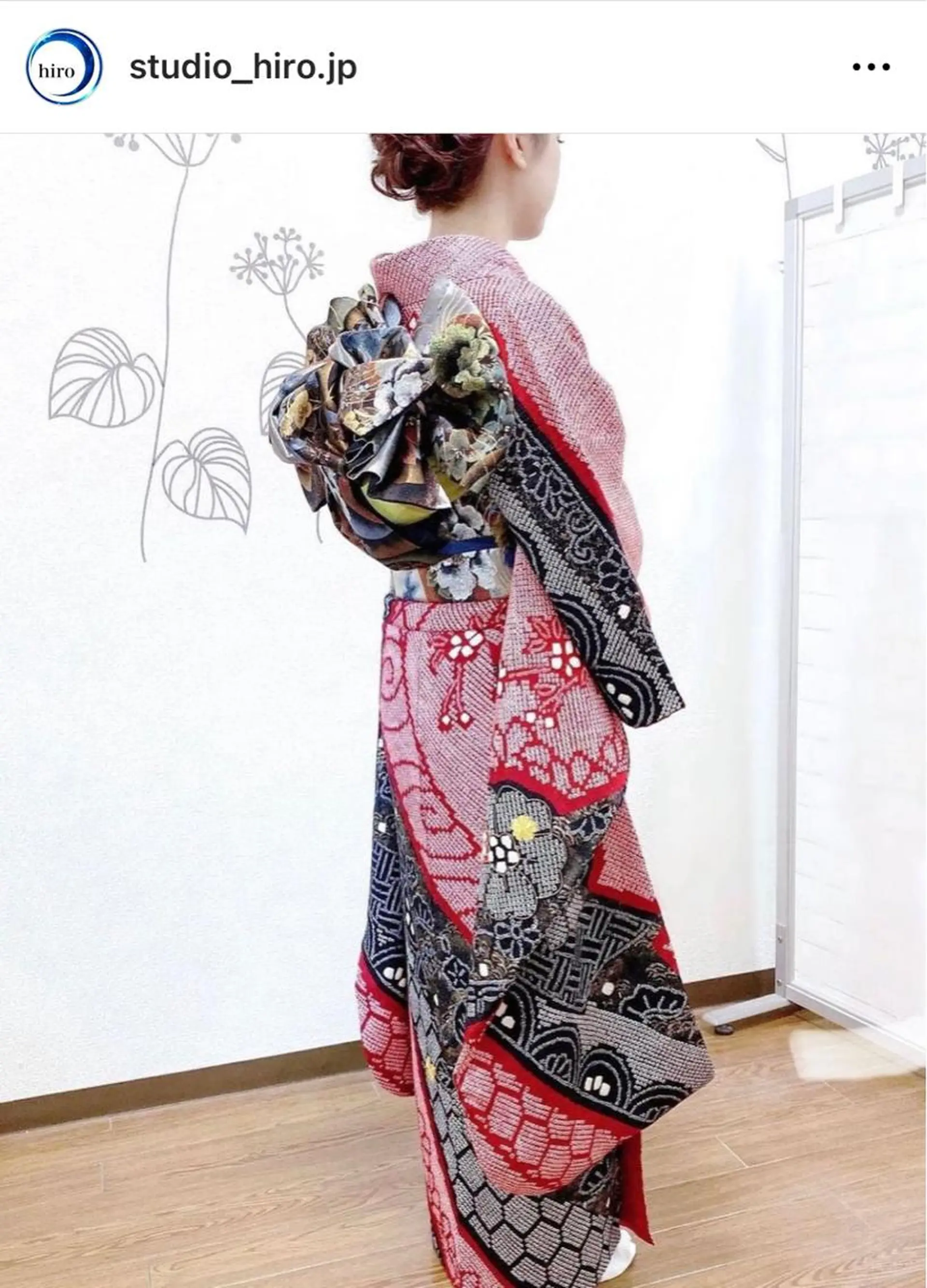 セミロング 着付け 京都.祇園セットサロン:スタジオ ヒロ【Studio hiro】所属・ヒロ(hiro) •スタジオヒロのヘアスタイル