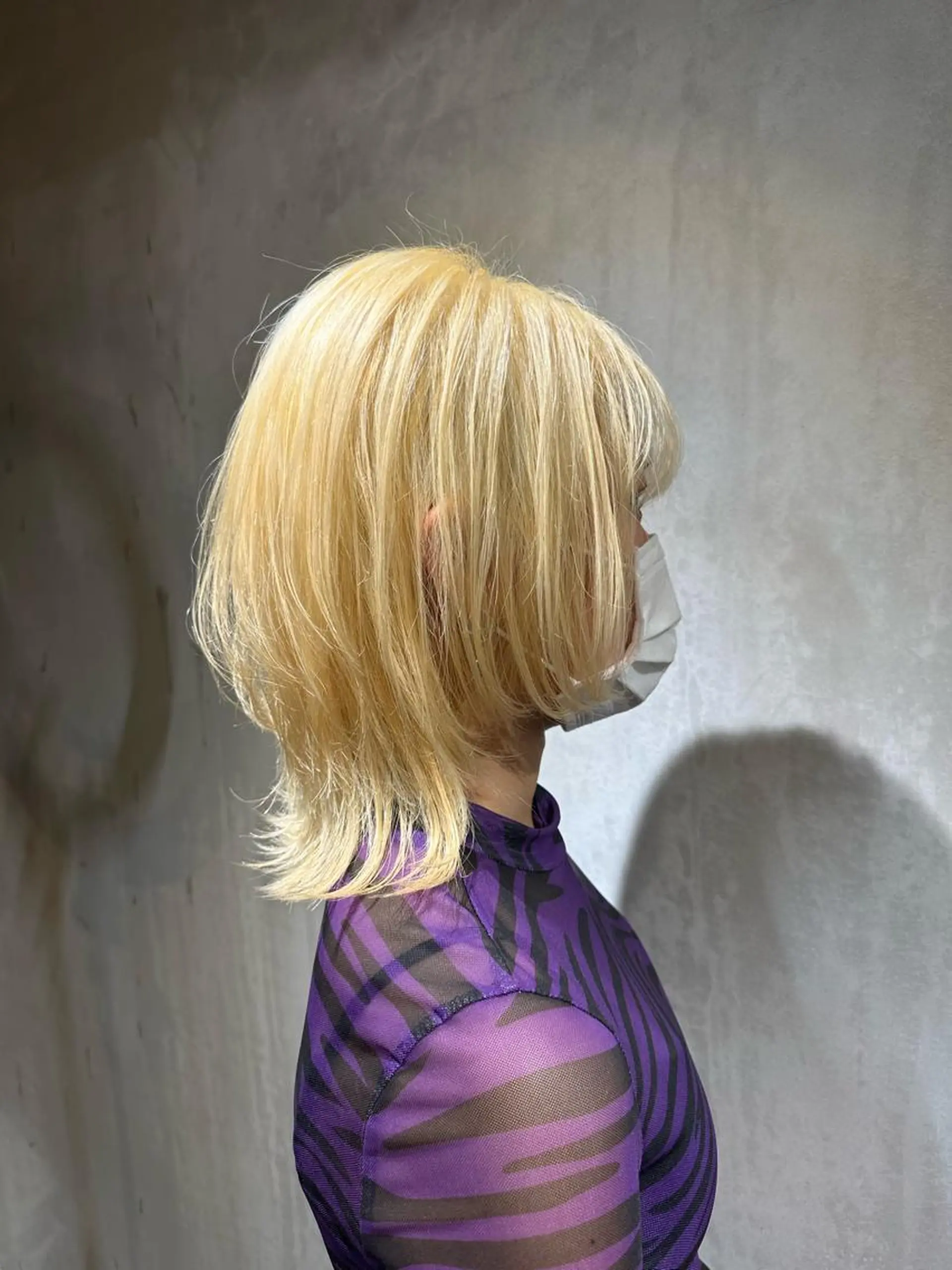 ミディアム カット ヘアカラー トリートメント ヘアセット ボブ/透明感カラー 🇰🇷Ryotaのヘアスタイル