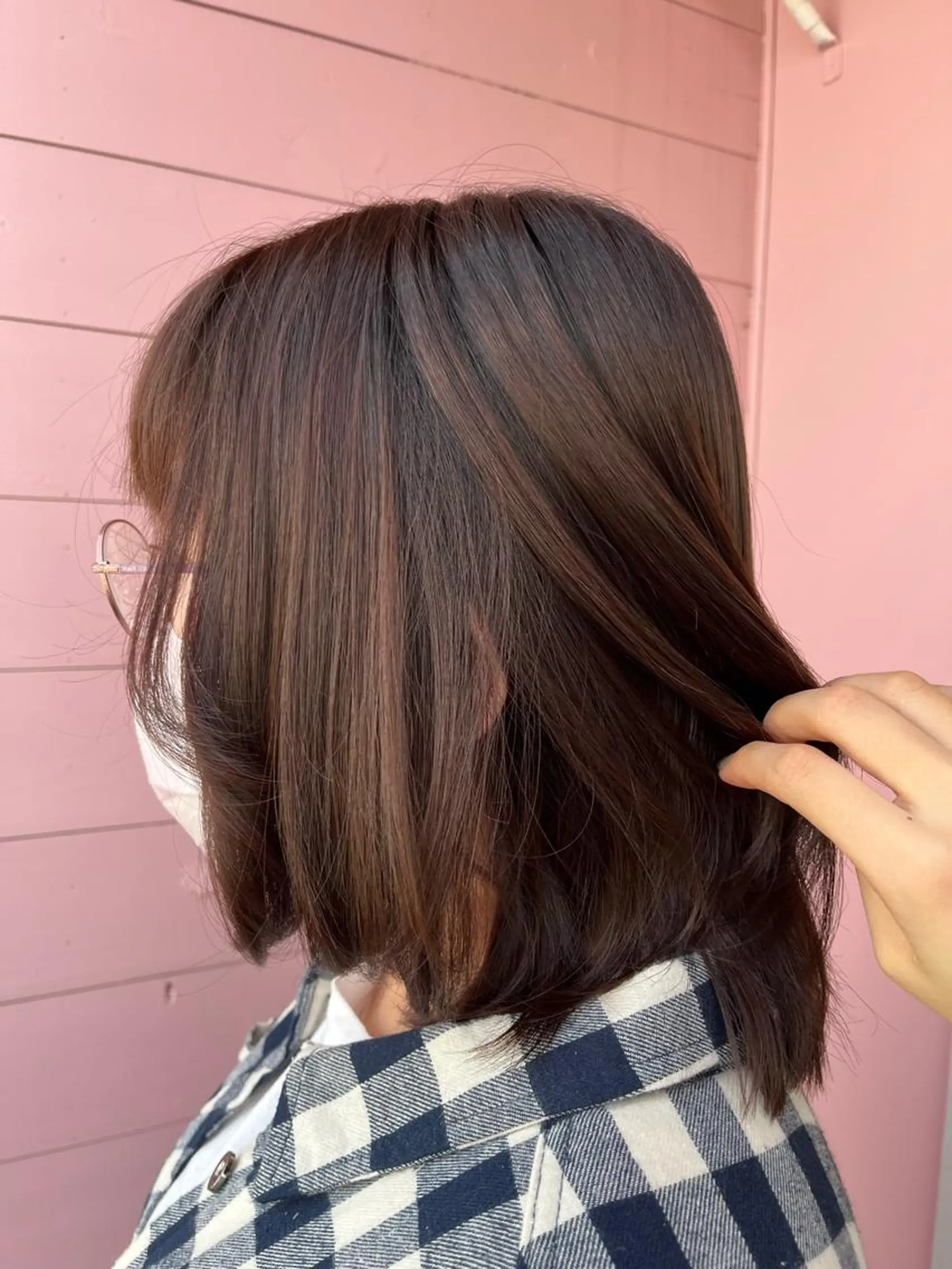 ミディアム ボヌールソレイユ所属・☁️彦坂唯有/ 透明感カラー☁️のヘアスタイル