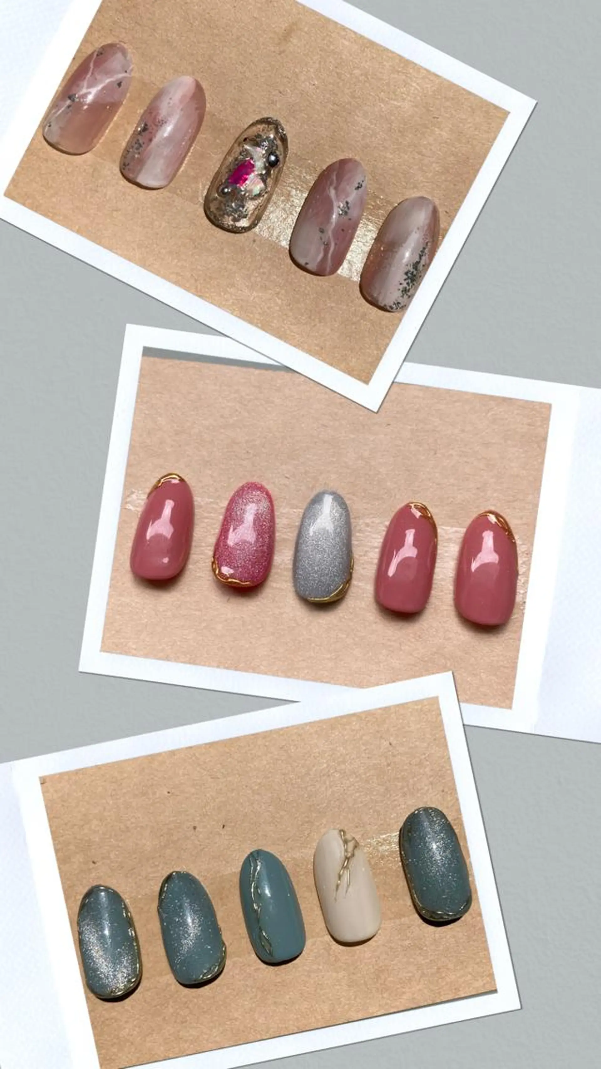 ネイル ハンドネイル ECLAT エクラ所属・寺山 千鶴のネイルデザイン