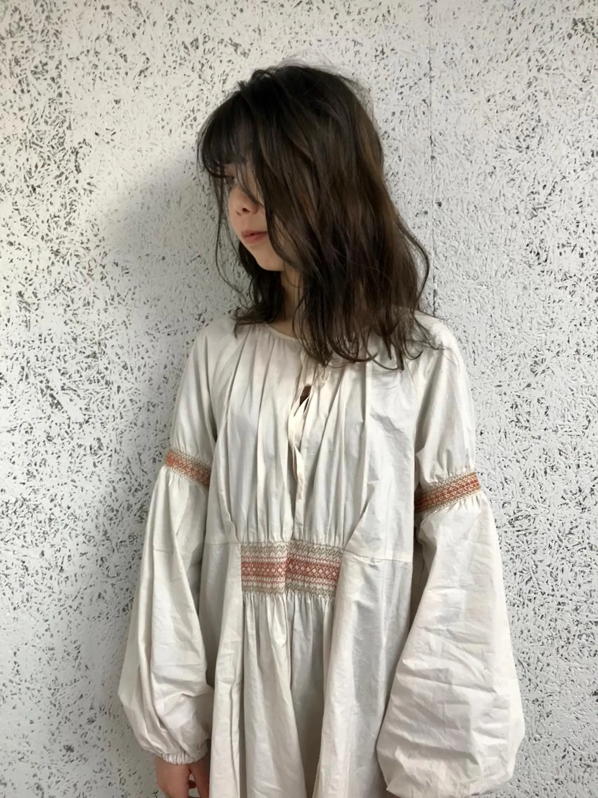 セミロング カラー steed tokyo所属・KOOKI スティードトーキョーのヘアスタイル