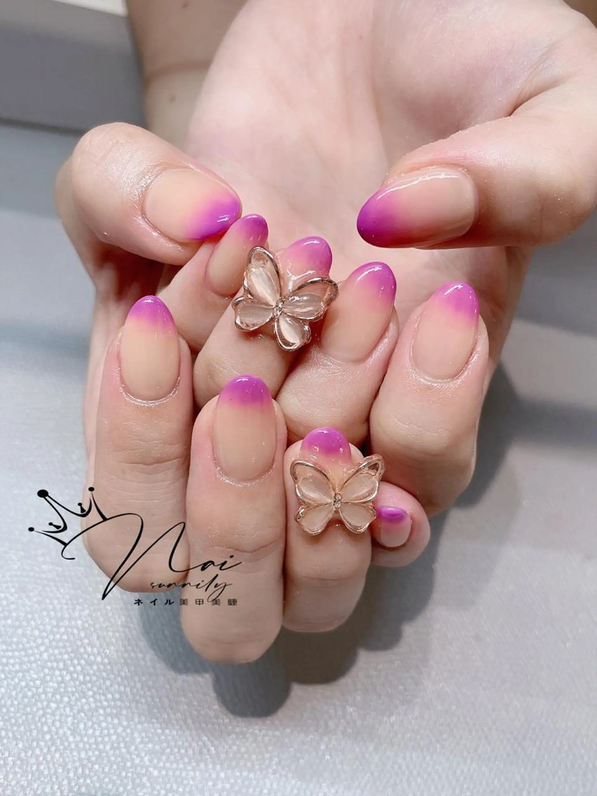 ネイル 長さだし専門店 M2　rikaのネイルデザイン