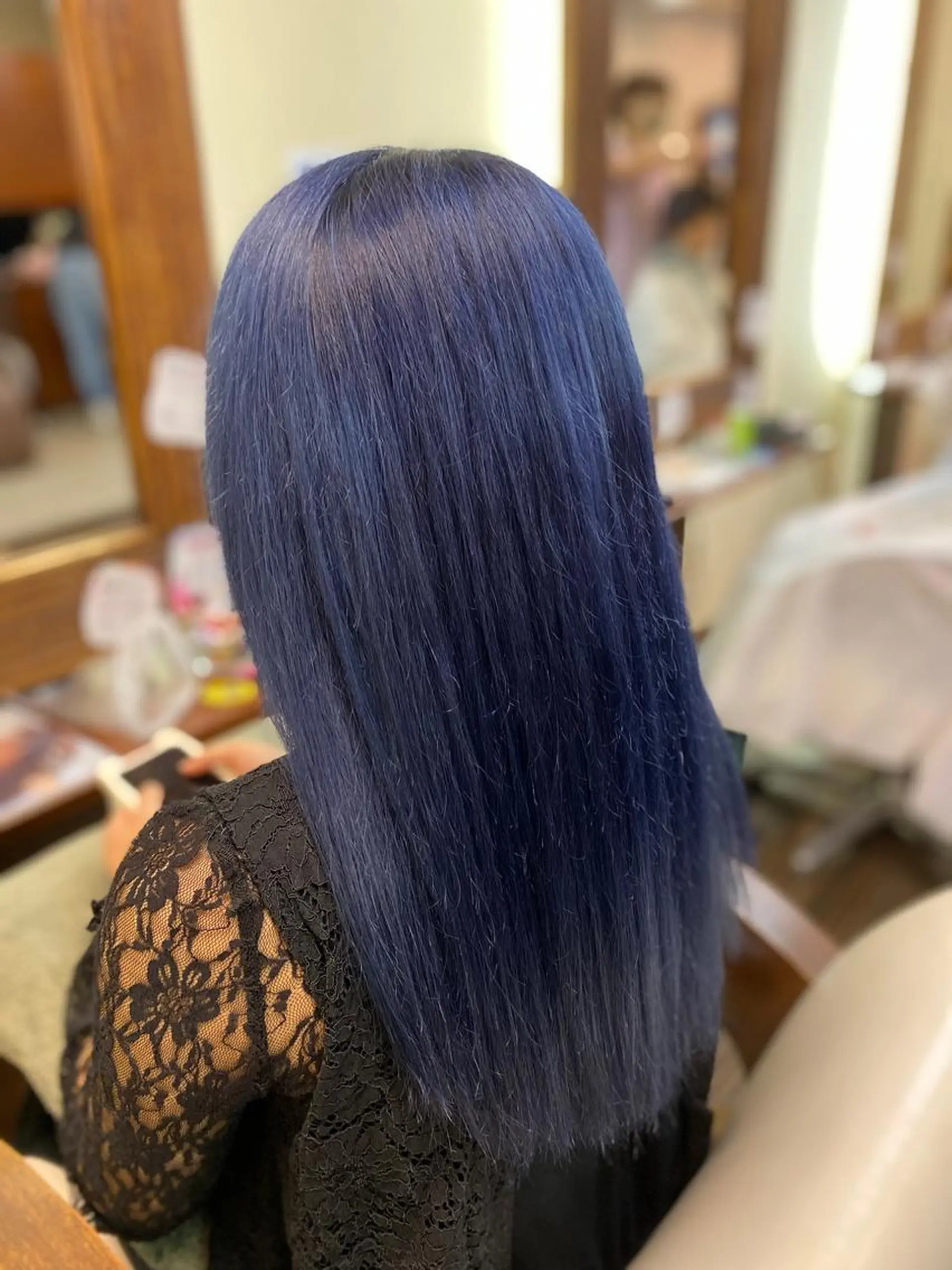 セミロング カラー ヘアアレンジ メンズ ヘアカラー トリートメント 加藤 瑠美のヘアスタイル