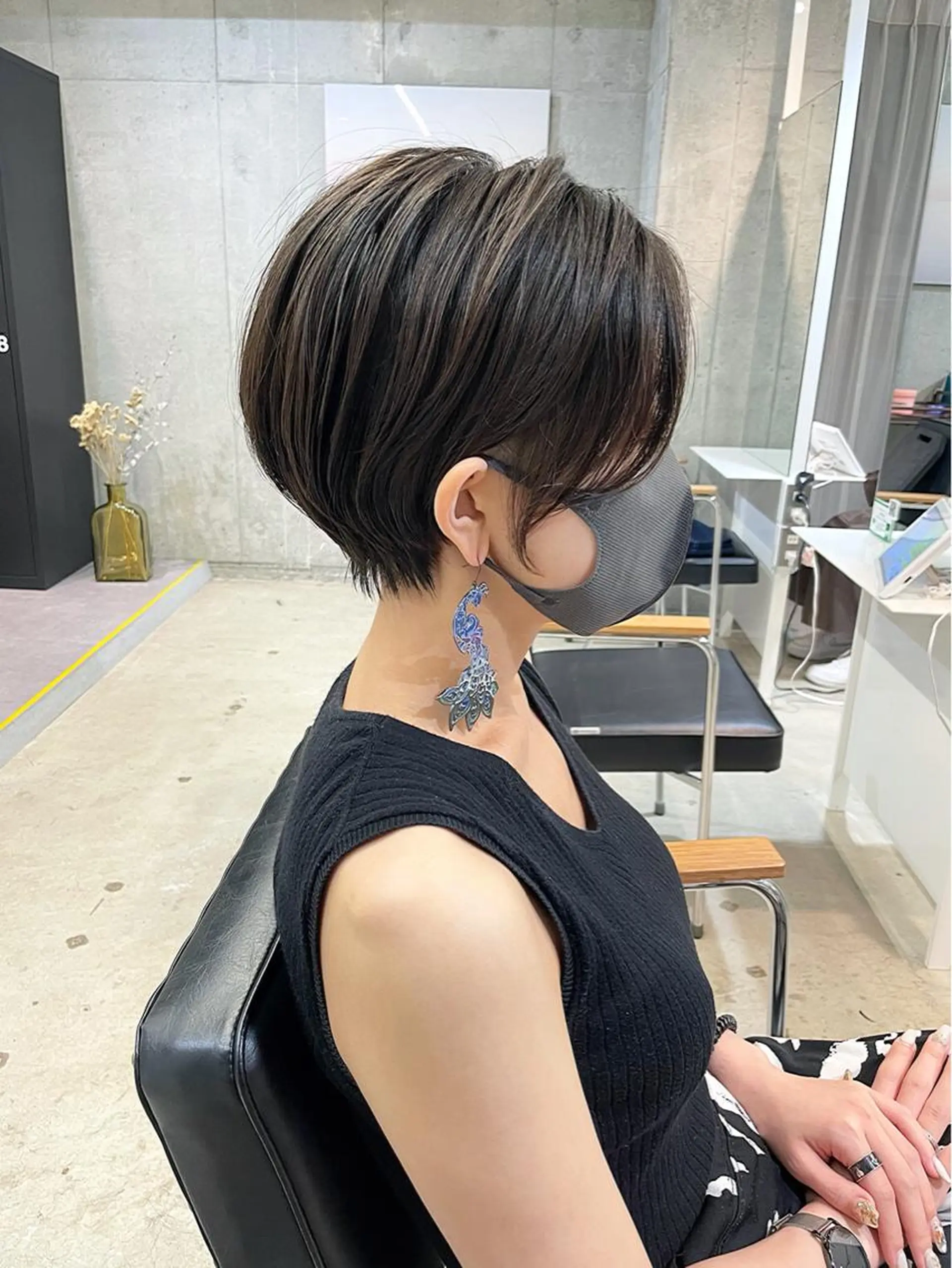 ショート パーマ カット パーマ トリートメント LiLi吉祥寺所属・【まとまるショート ボブカット】今井隆太のヘアスタイル