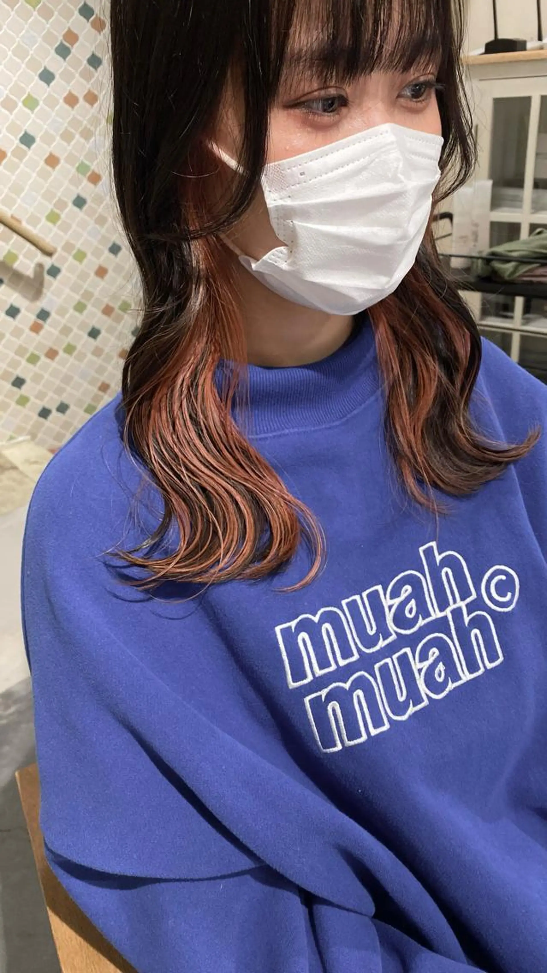 ロング 中尾 未来/艶カラー /カットモデルのヘアスタイル