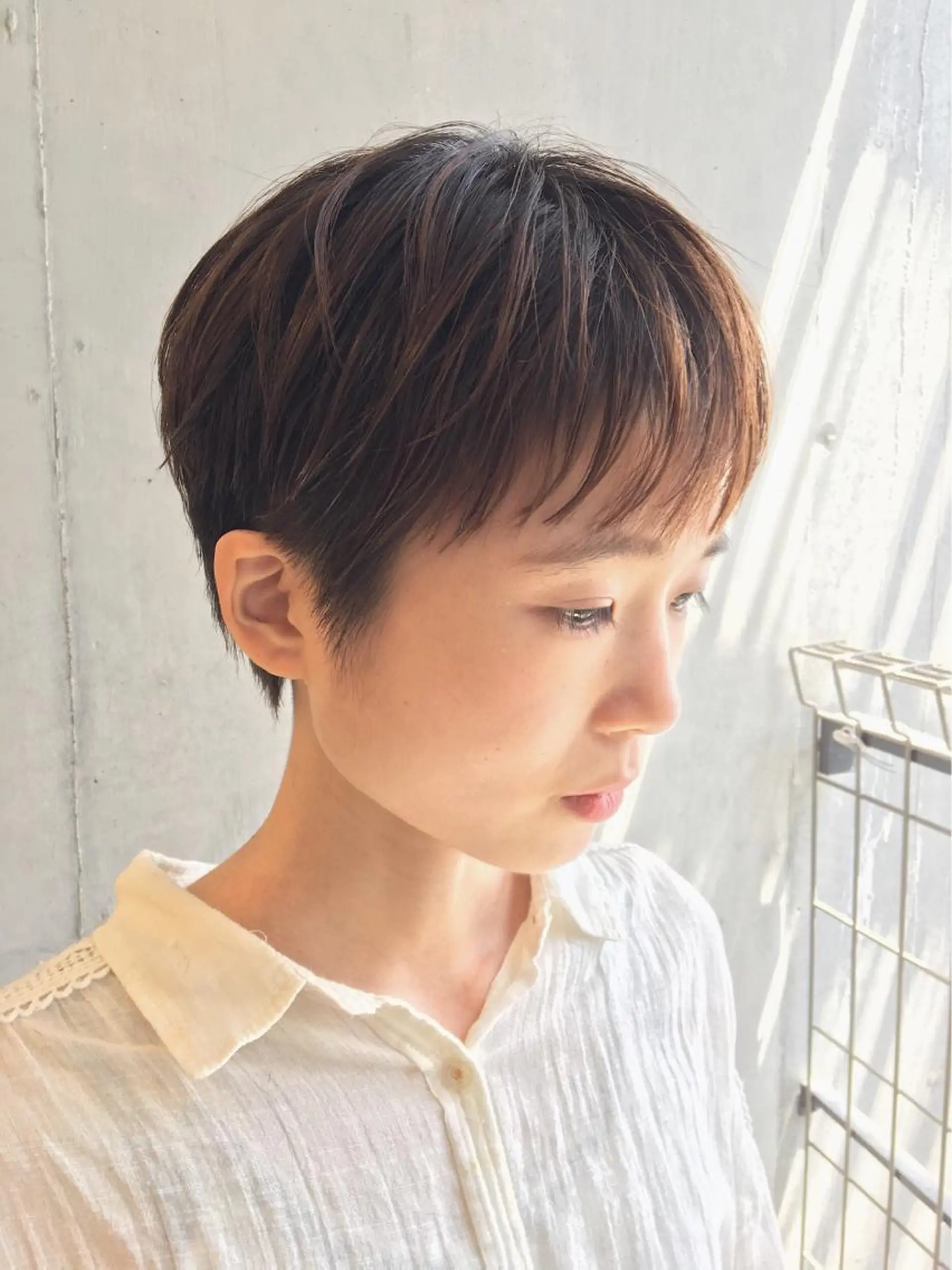 ショート 菅原 英 /メンズカットのヘアスタイル