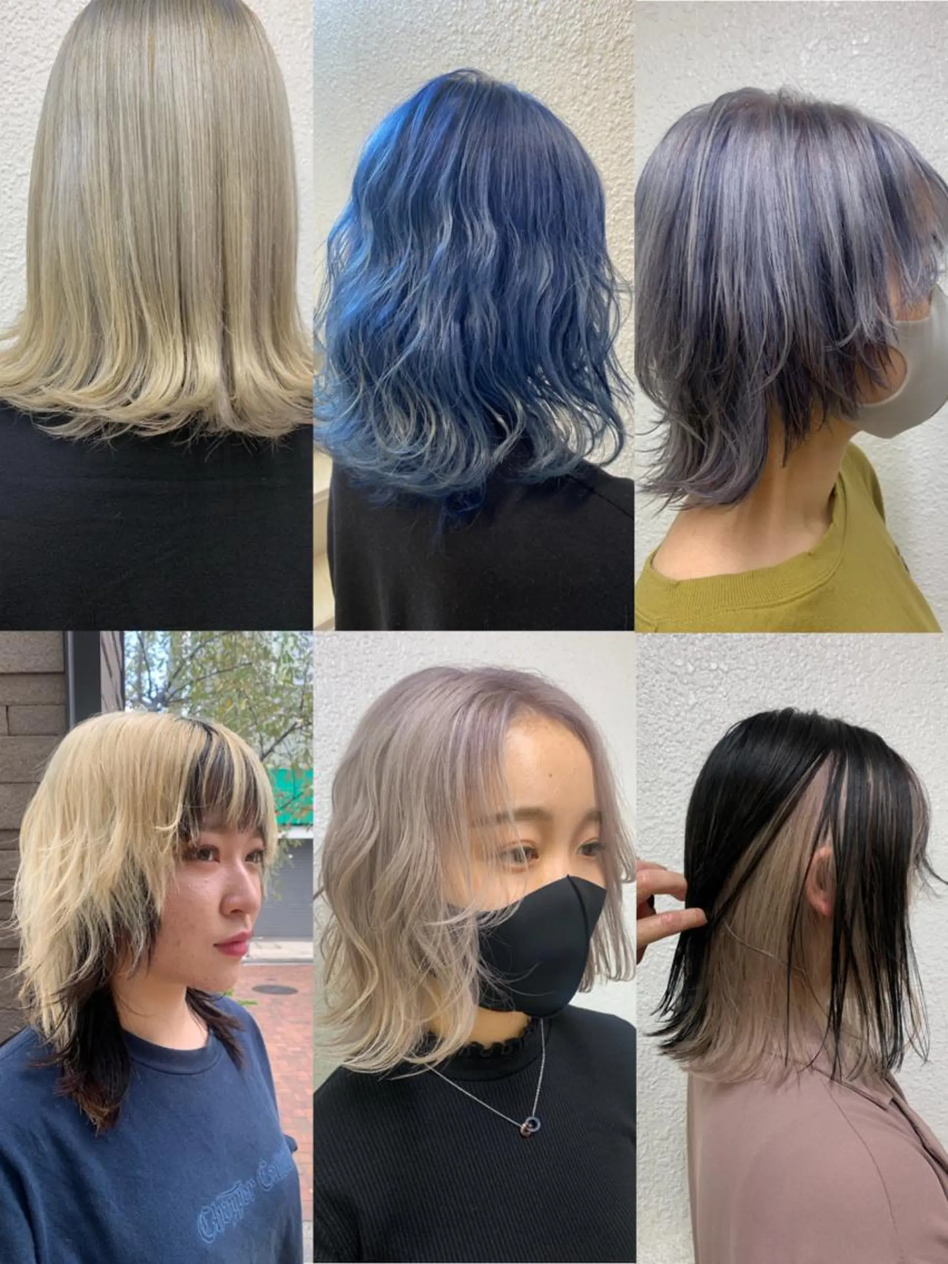 カラー ハイトーンカラー ヘアカラー 🧨ブリーチー×ボブ レイヤー💎じゅえるのヘアスタイル