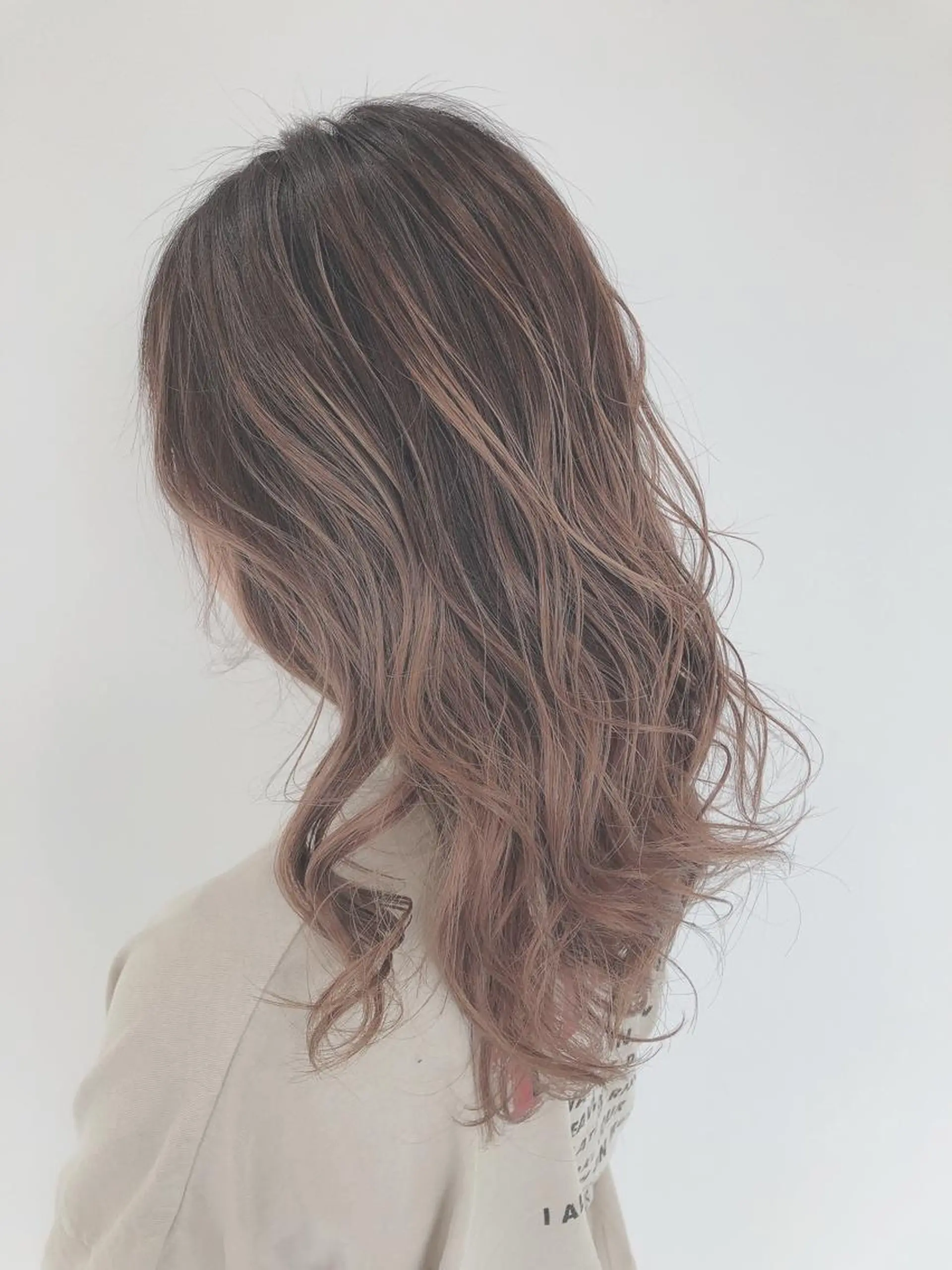 セミロング カラー 【tejina】 ochiのヘアスタイル