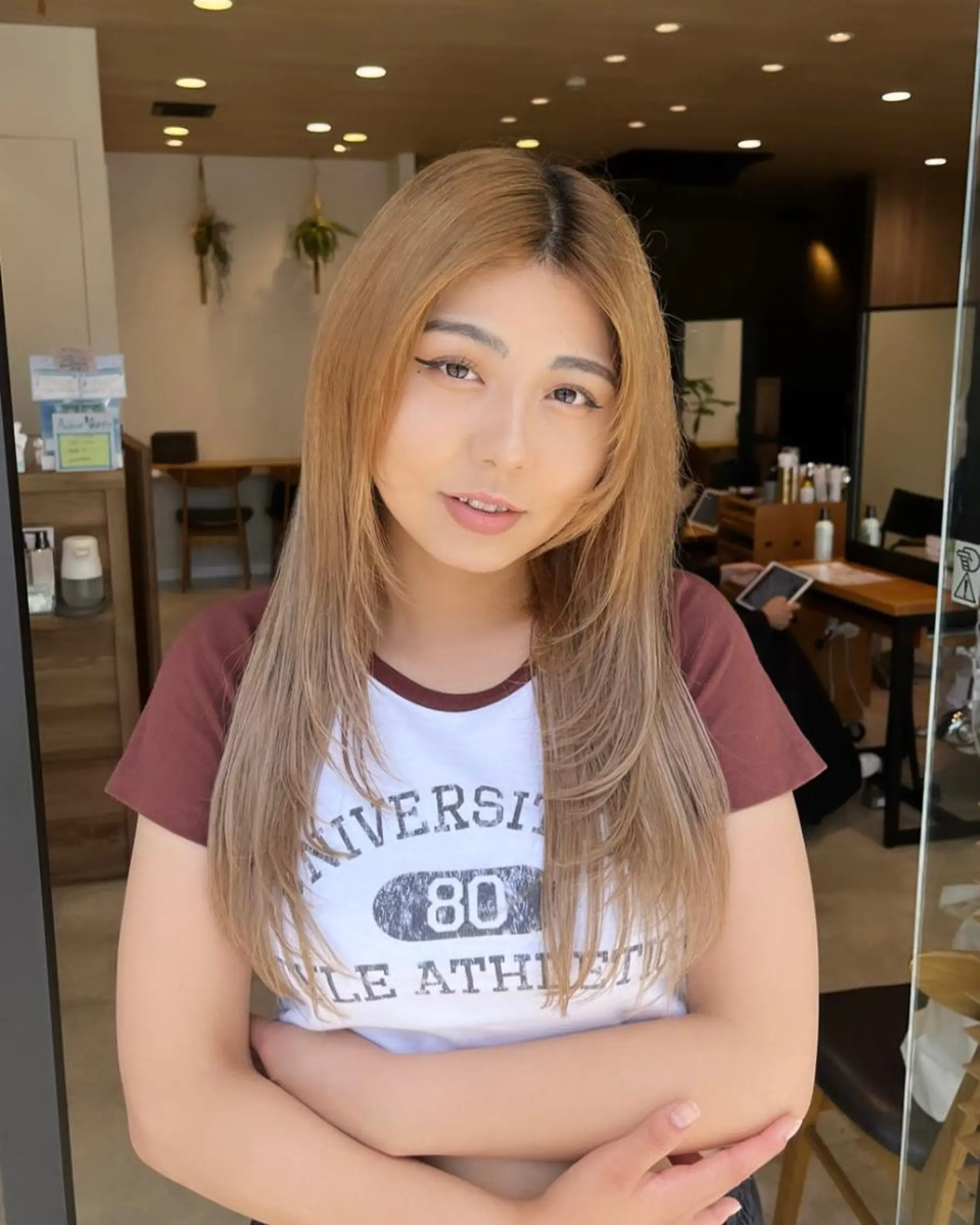 ロング 産休中です 艶カラー♡オカのヘアスタイル