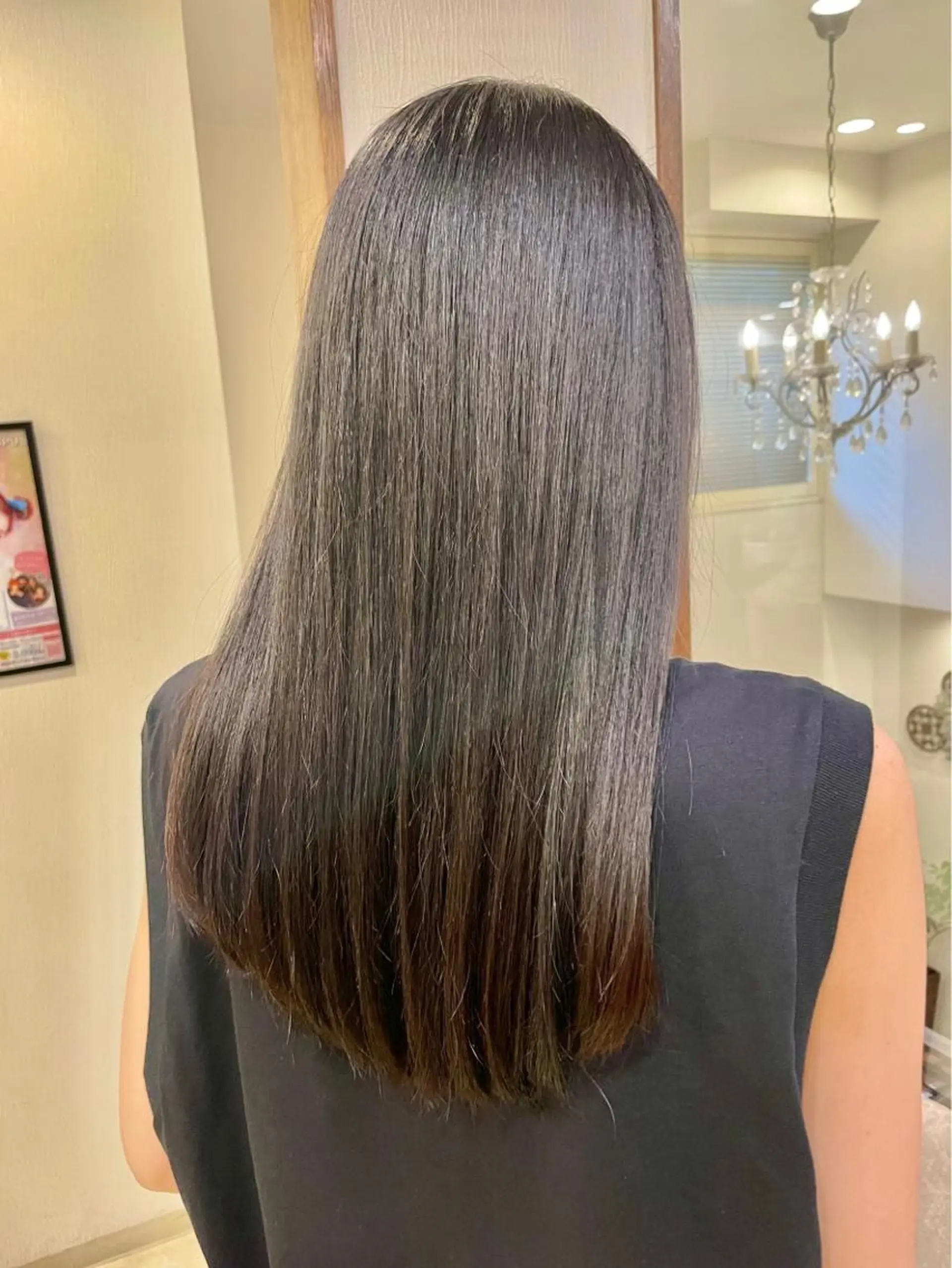 ロング 栞南🌼/艶カラー/ 髪質改善/ナチュラルのヘアスタイル