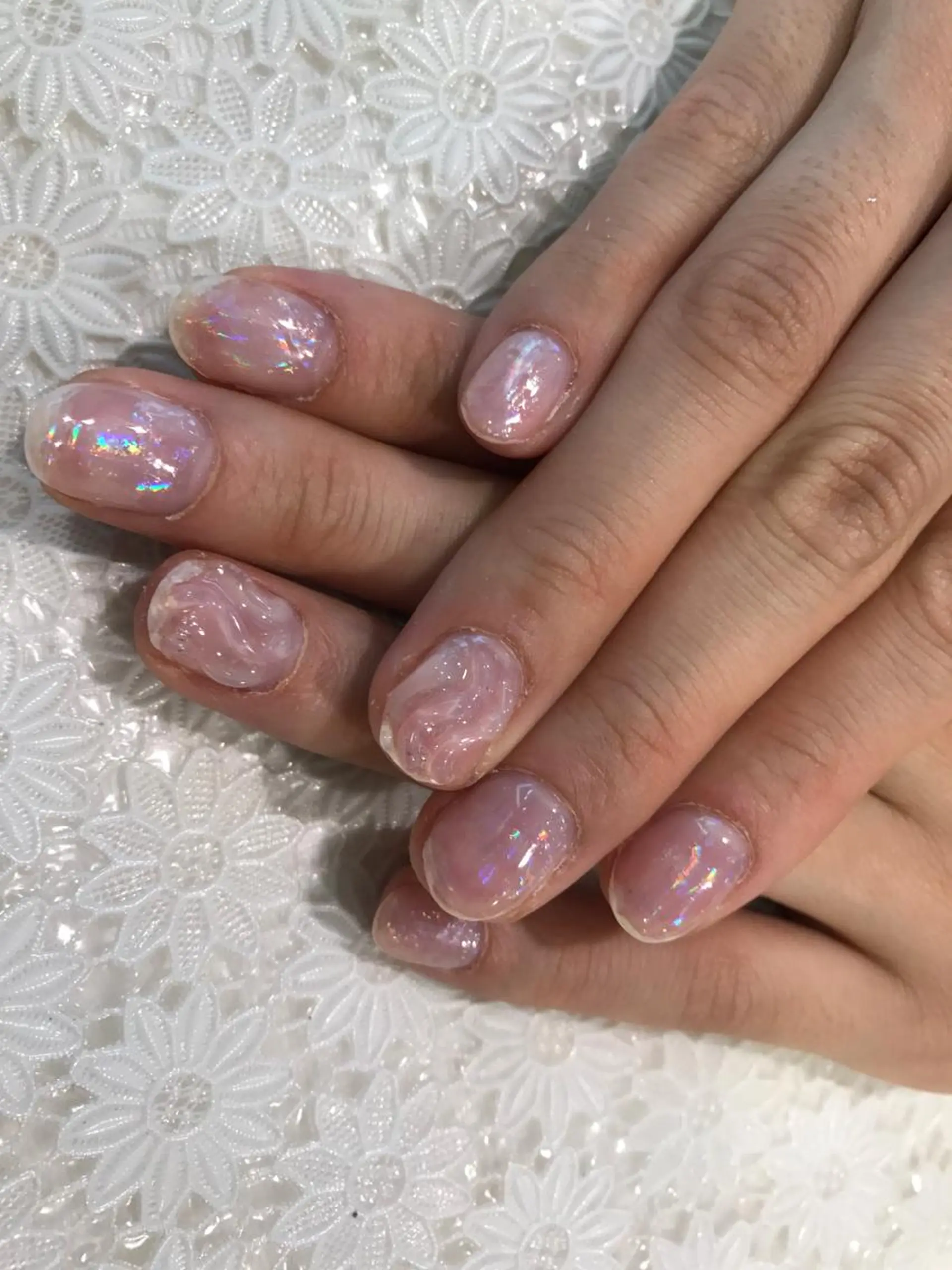 ネイル クリアネイル Charme. NOBUKOのネイルデザイン