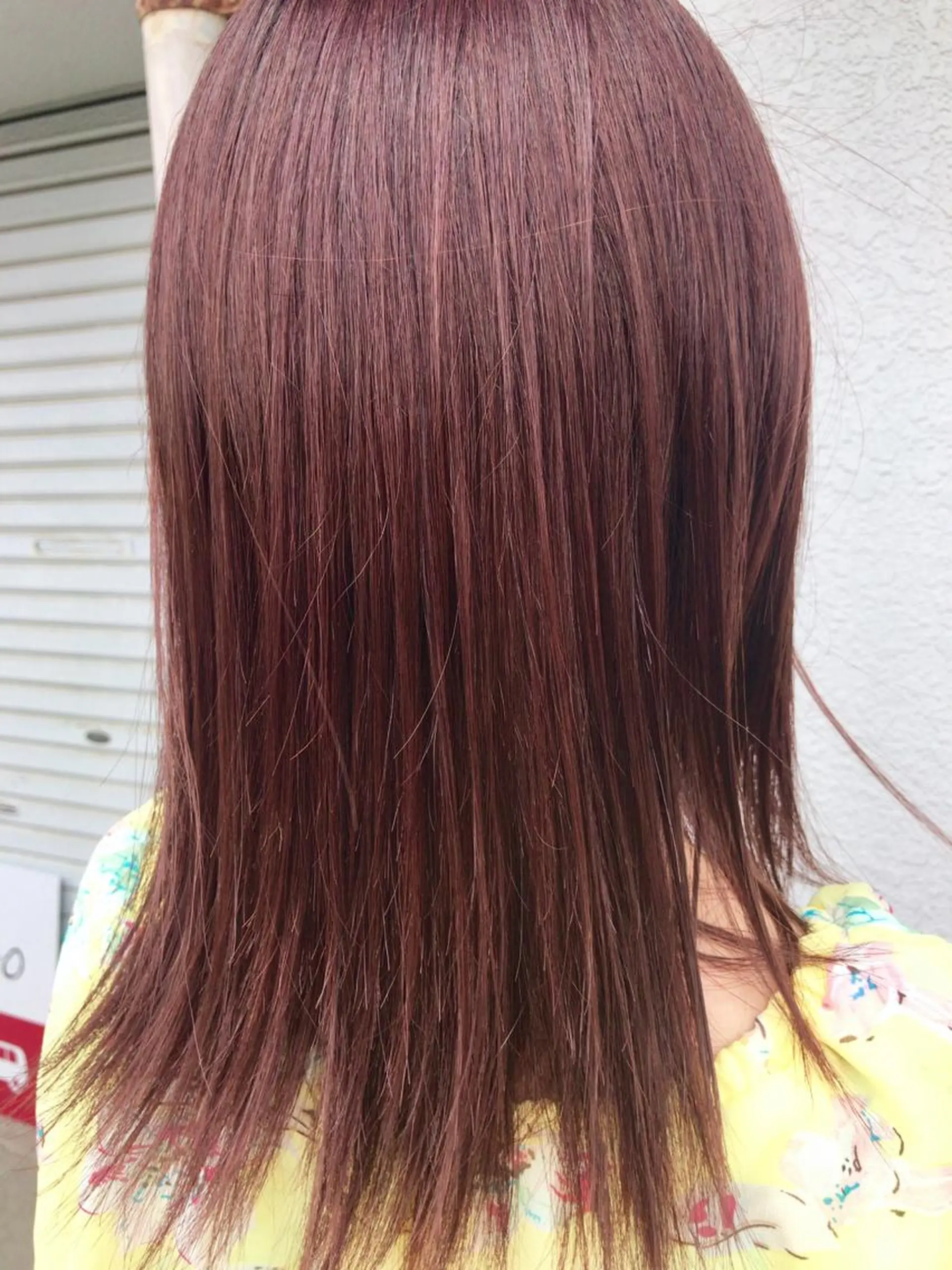 セミロング カラー イルミナカラー レイヤーカット匠 イソザキノリユキのヘアスタイル