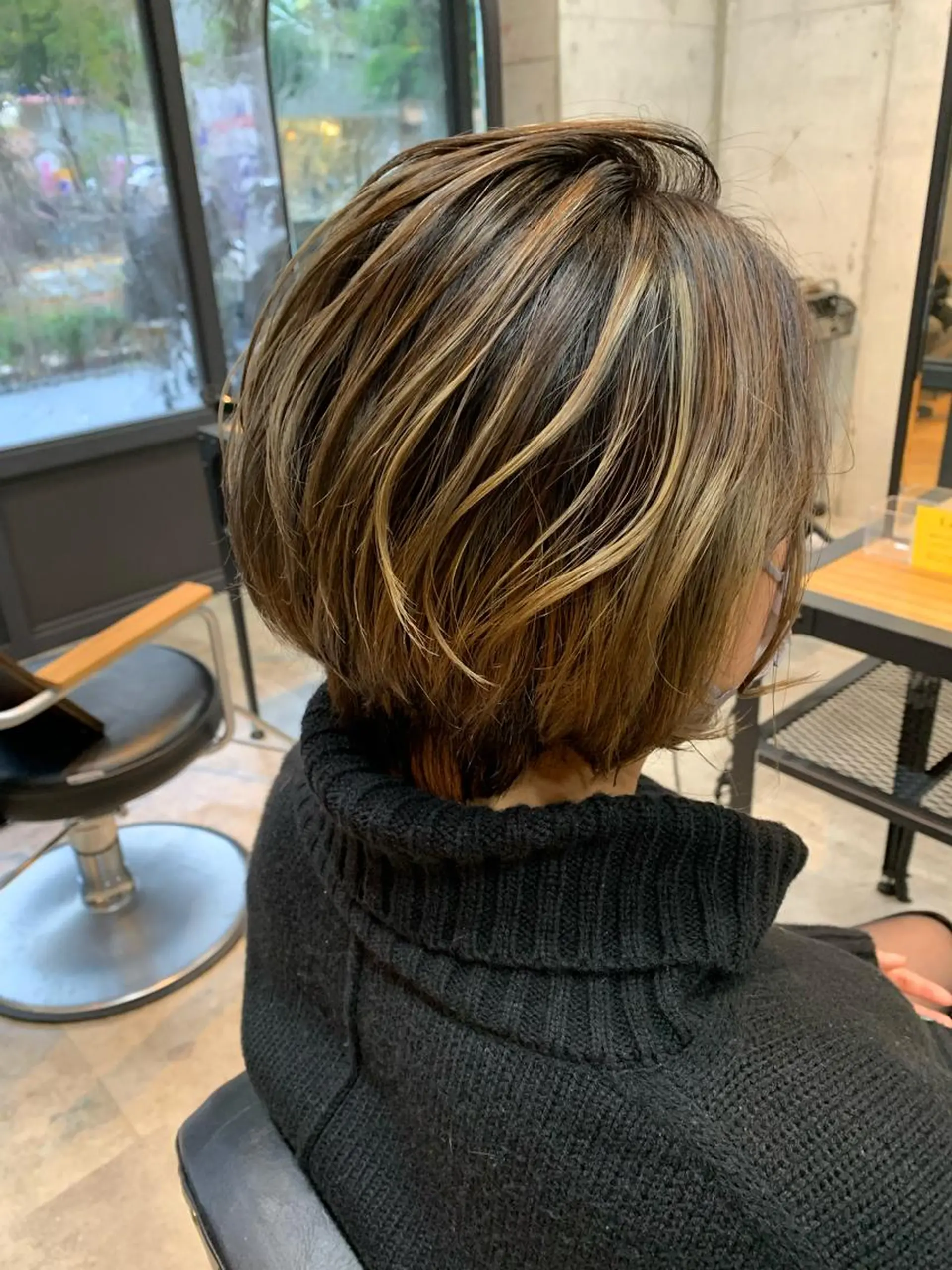 ショート カット ヘアカラー トリートメント 山本 みきのヘアスタイル