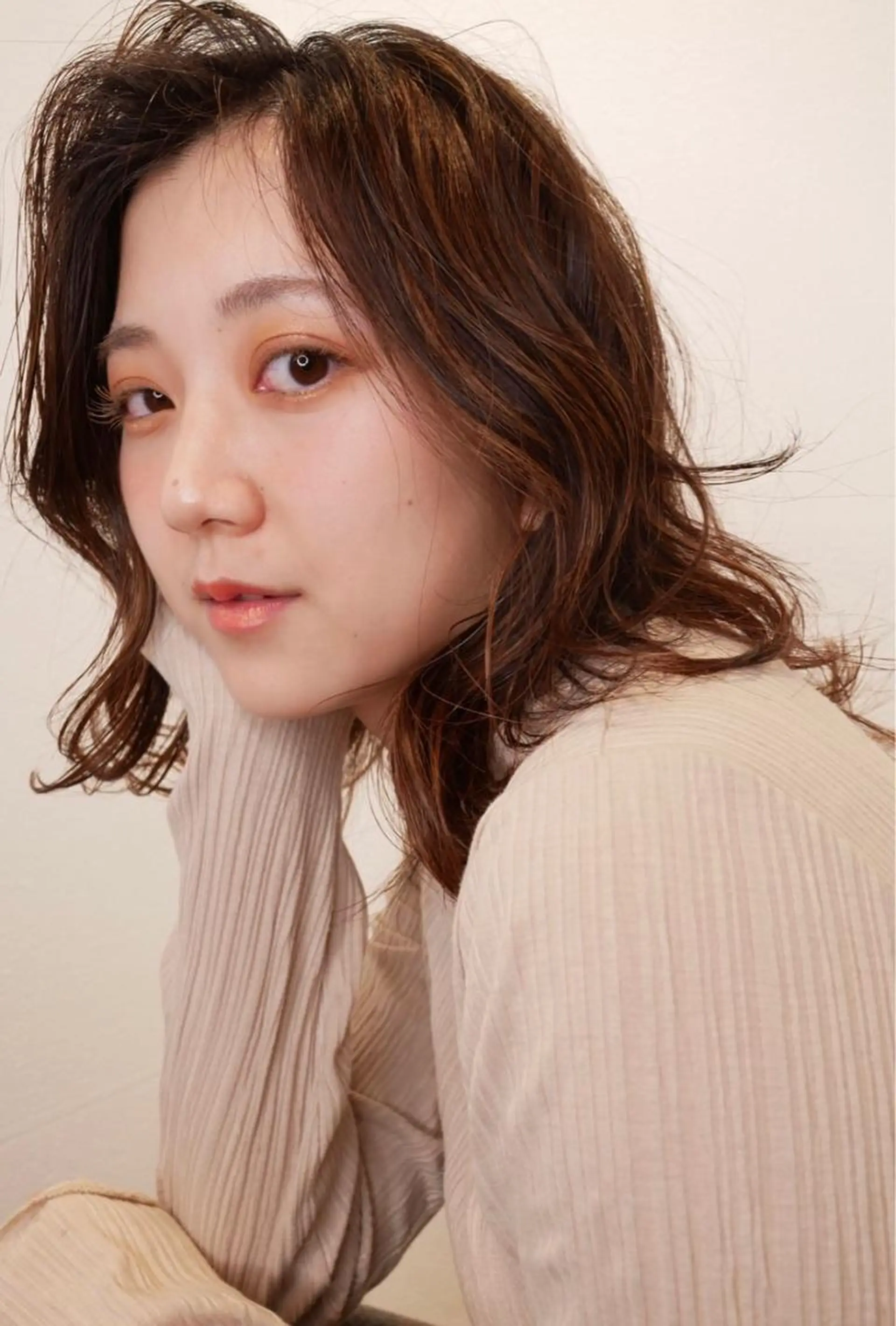 ミディアム カラー PREss Yuiのヘアスタイル