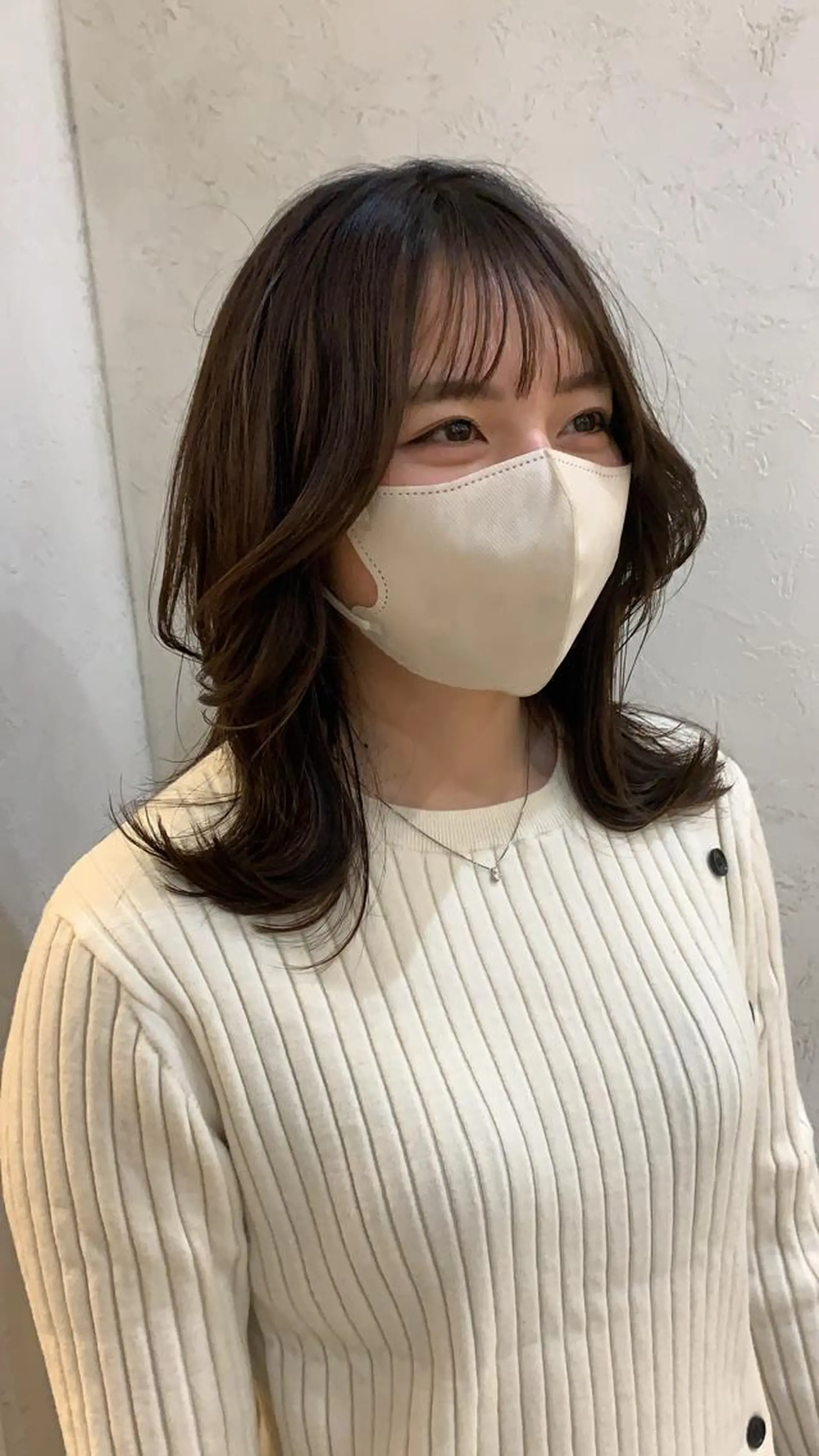 セミロング カラー ima所属・ima代表 ニヘイのヘアスタイル