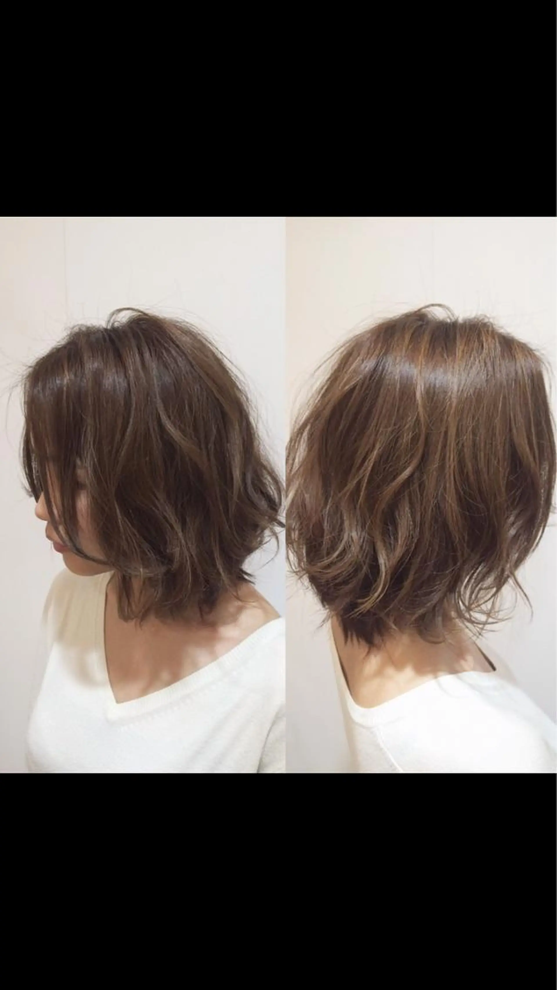 ミディアム カラー konno shoのヘアスタイル
