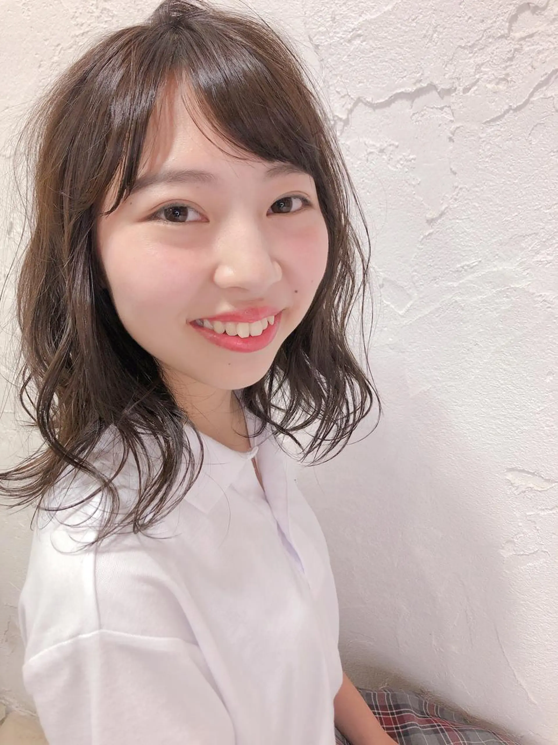 ミディアム パーマ tocca八王子 AYAKAのヘアスタイル