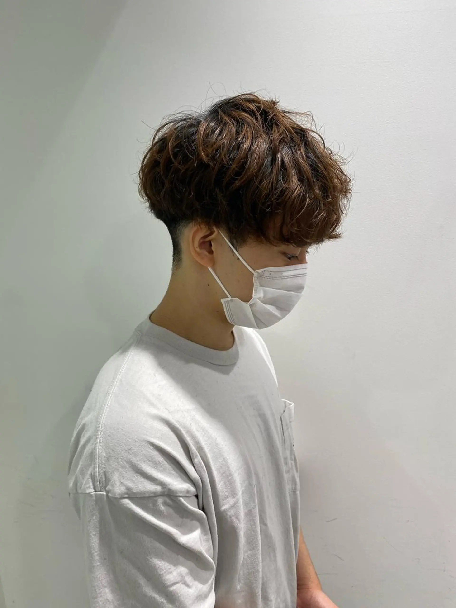 ショート パーマ メンズ 川崎1メンズパーマ師 🌀岩﨑弘成🌀のヘアスタイル