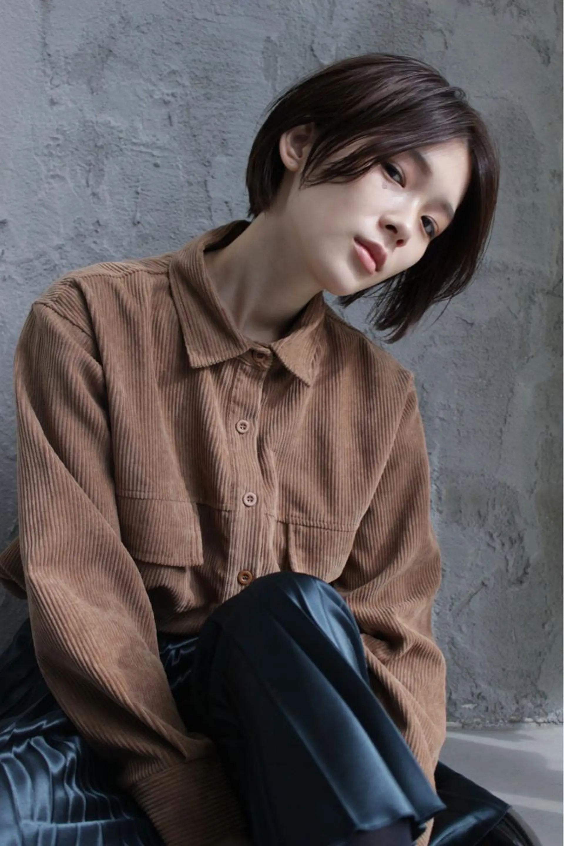 ショート カラー hao所属・西山 頌太のヘアスタイル